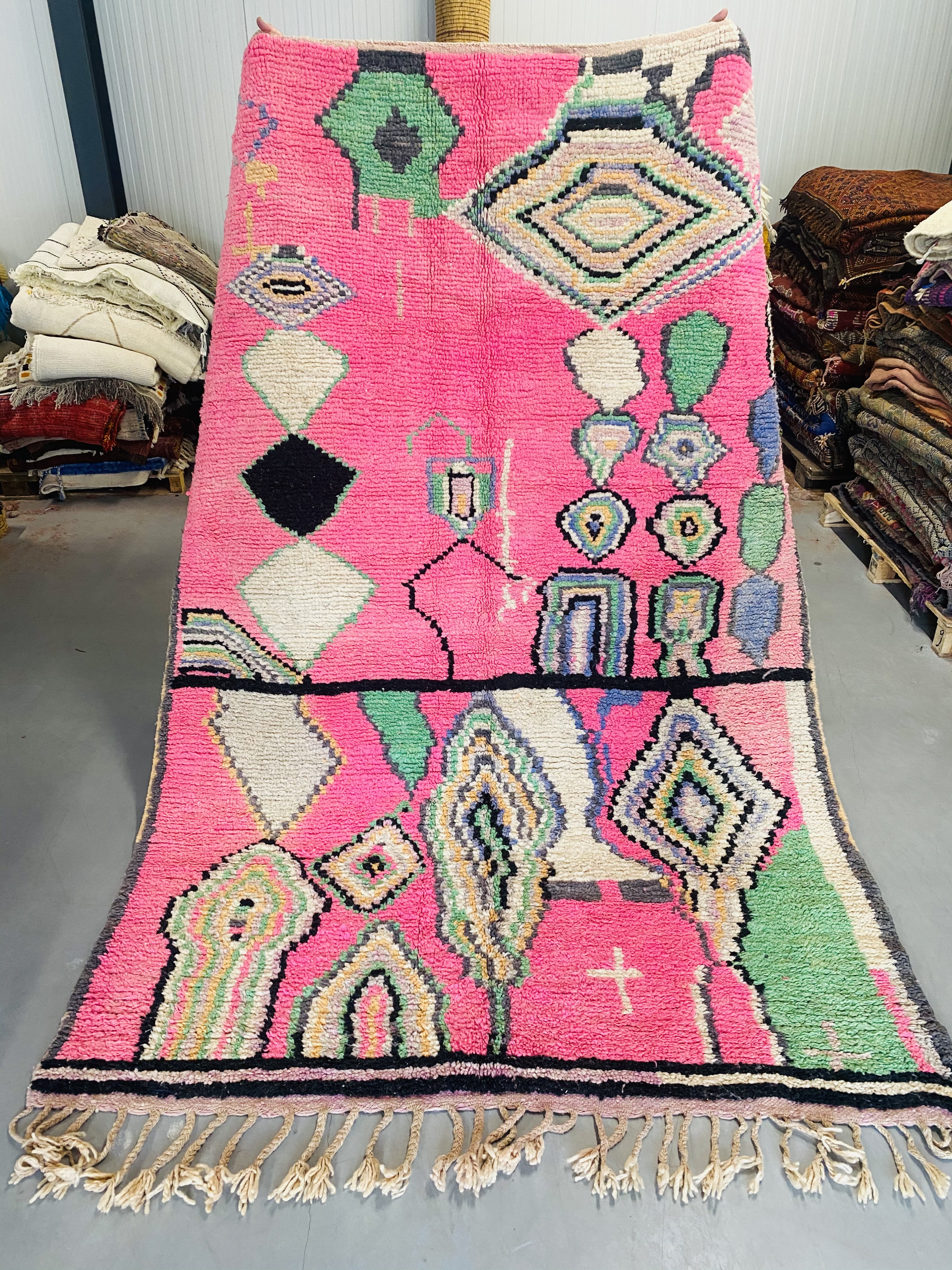 Boujaad Rug 283 x 192 - Moroccan Beni Ouarain rug