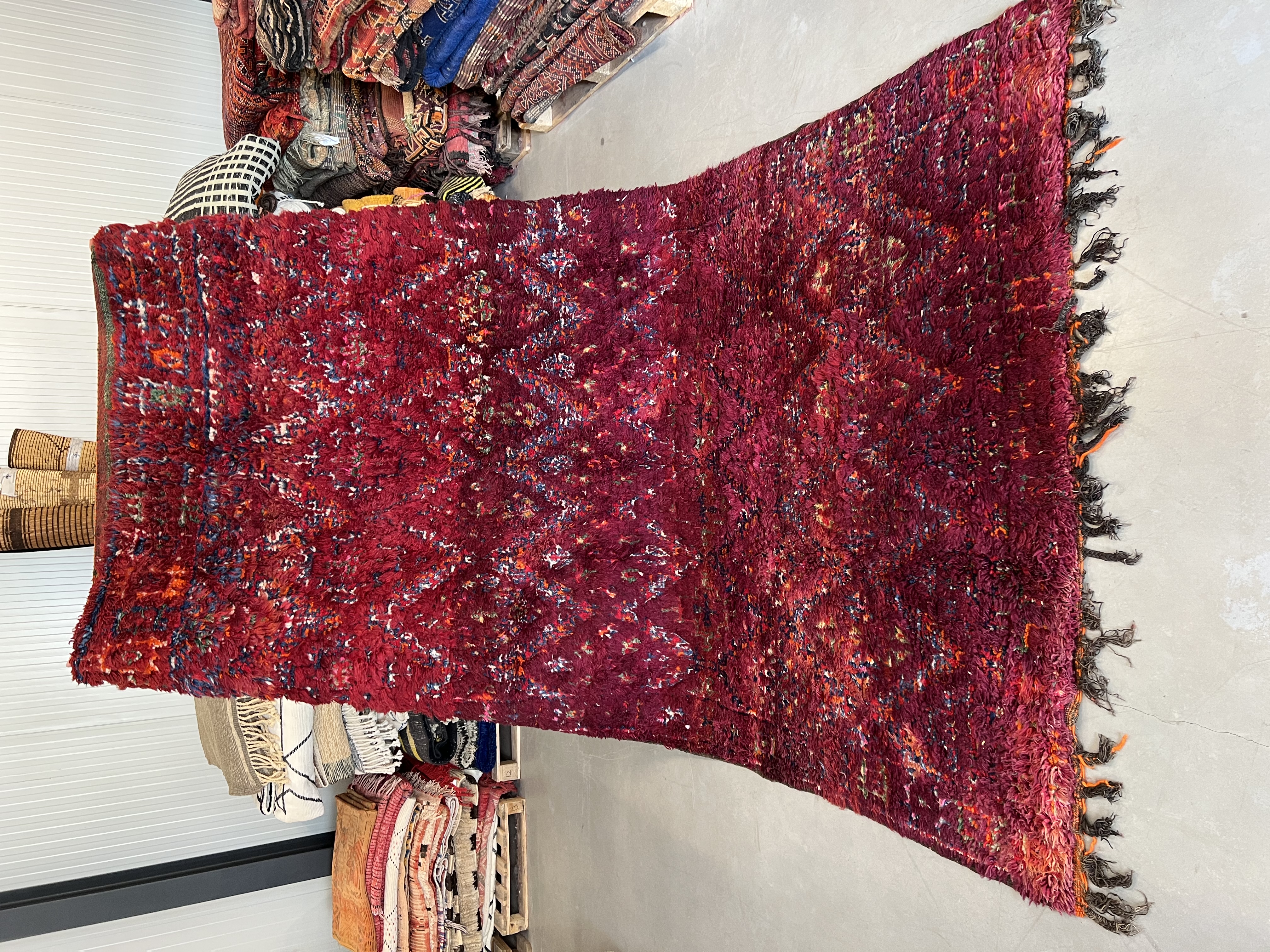 Beni Mguild Rug 327 x 190 Indigo - Moroccan Beni Ouarain rug