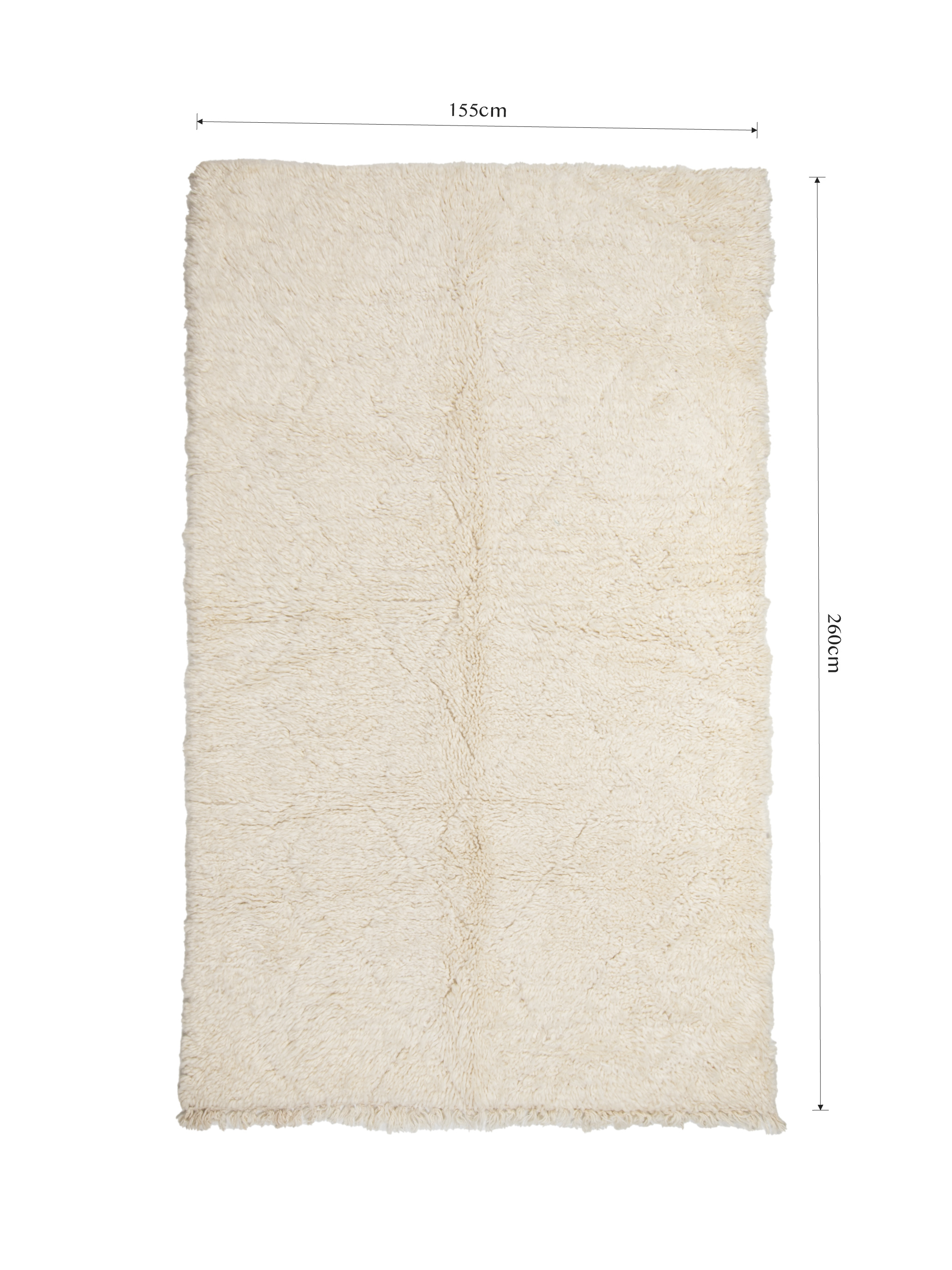 Beni Ouarain Rug 18 Customized Rug - Moroccan Beni Ouarain rug
