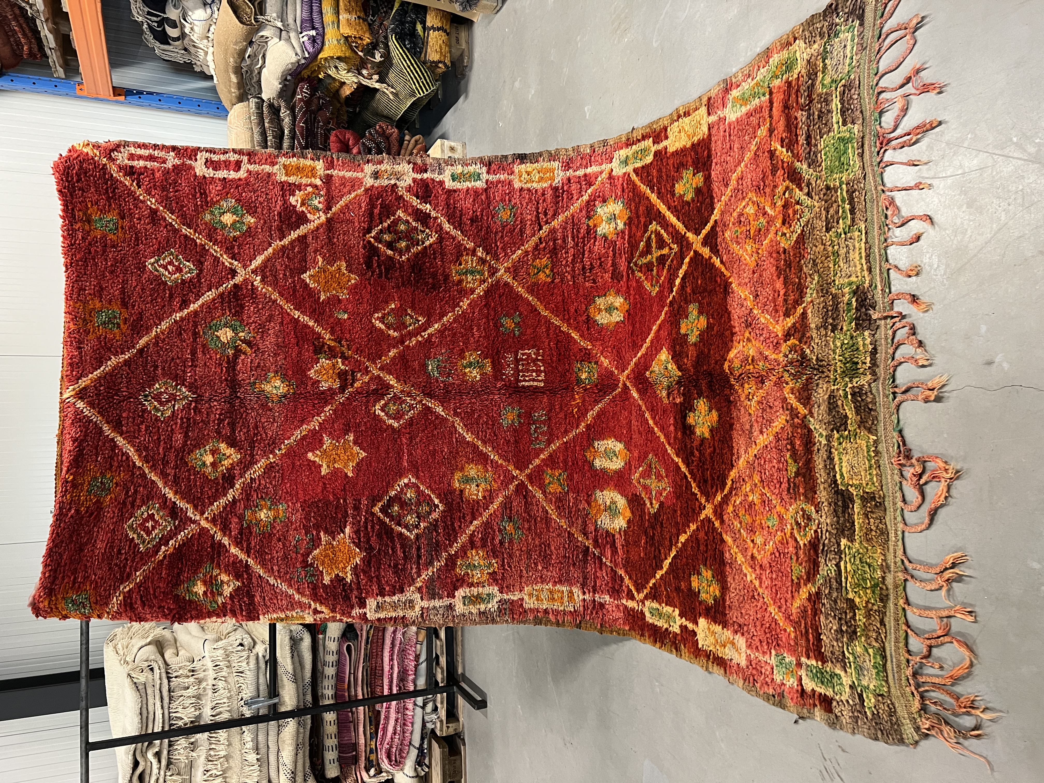 Beni Mguild Rug 1969 - Moroccan Beni Ouarain rug