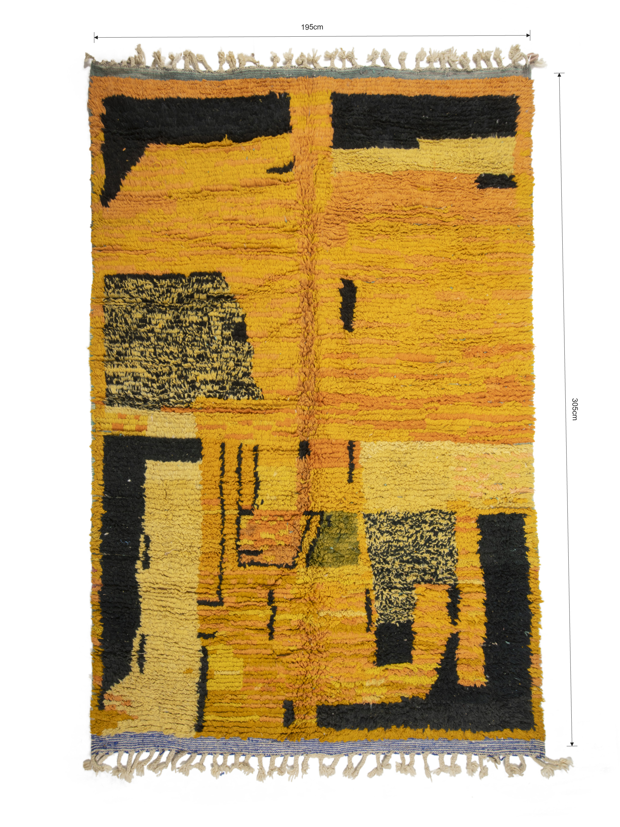 Boujaad Rug 299 x 192 - Moroccan Beni Ouarain rug