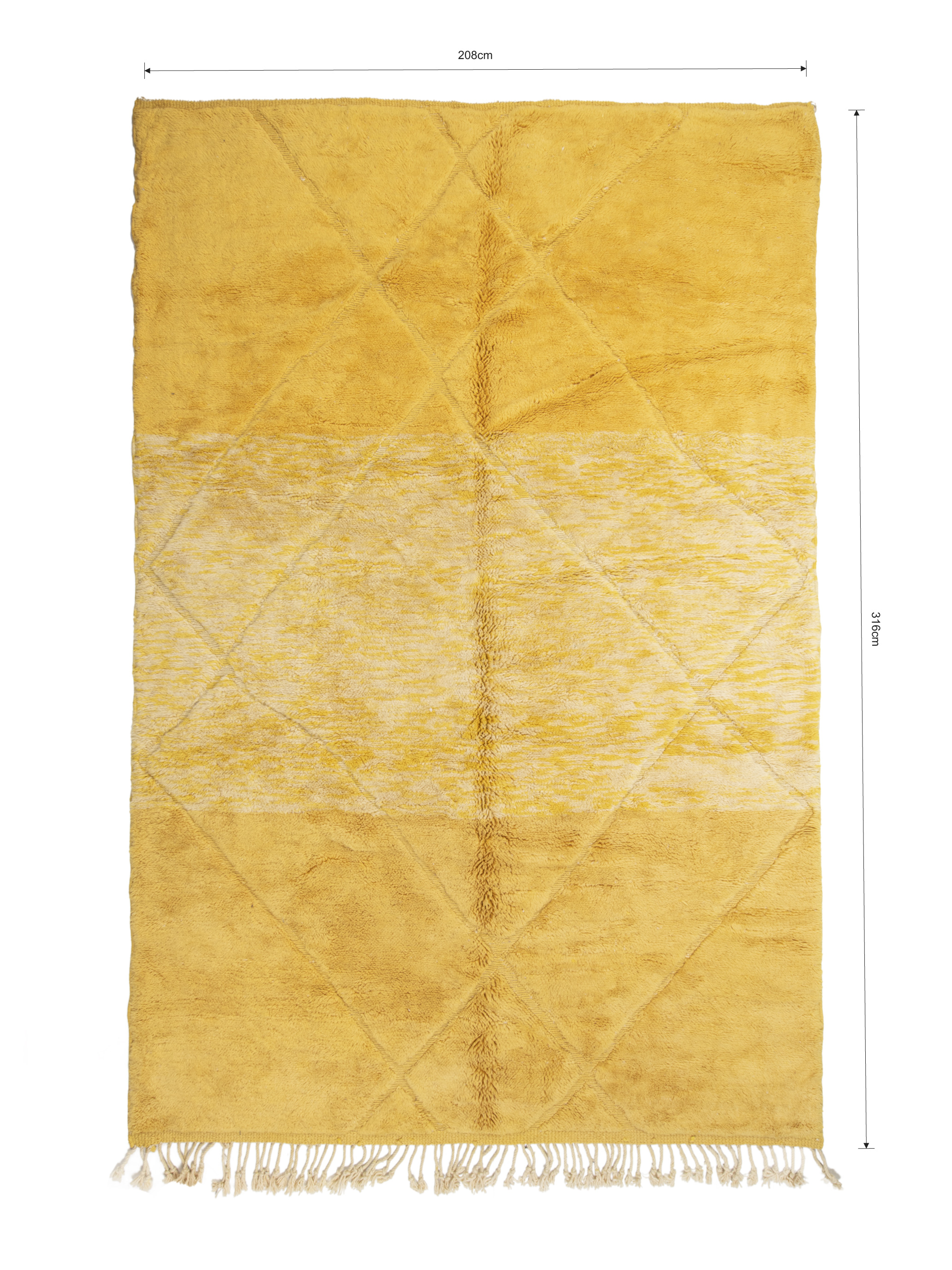 Beni Mrirt Rug 316 x 208 - Moroccan Beni Ouarain rug