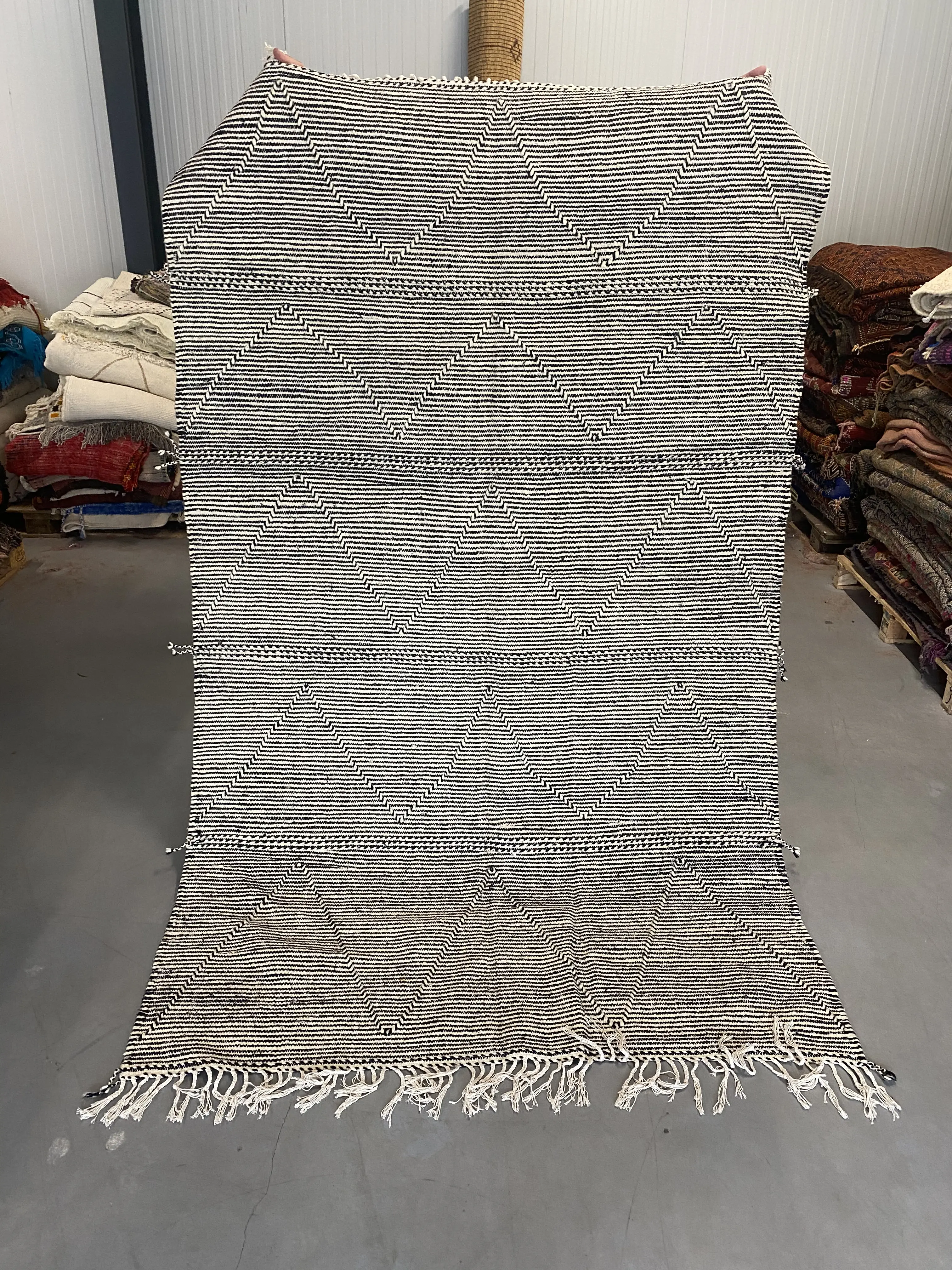 Zanafi Kilim 248 x 166 - Moroccan Beni Ouarain rug