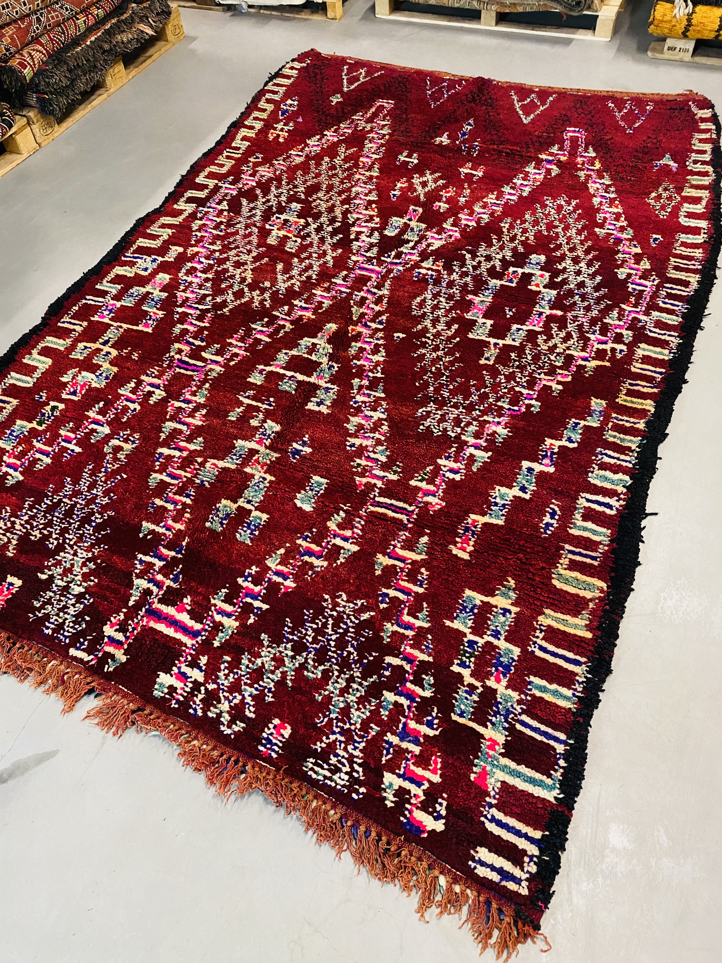 Talsint Vintage Rug 305 x 202 - Moroccan Beni Ouarain rug