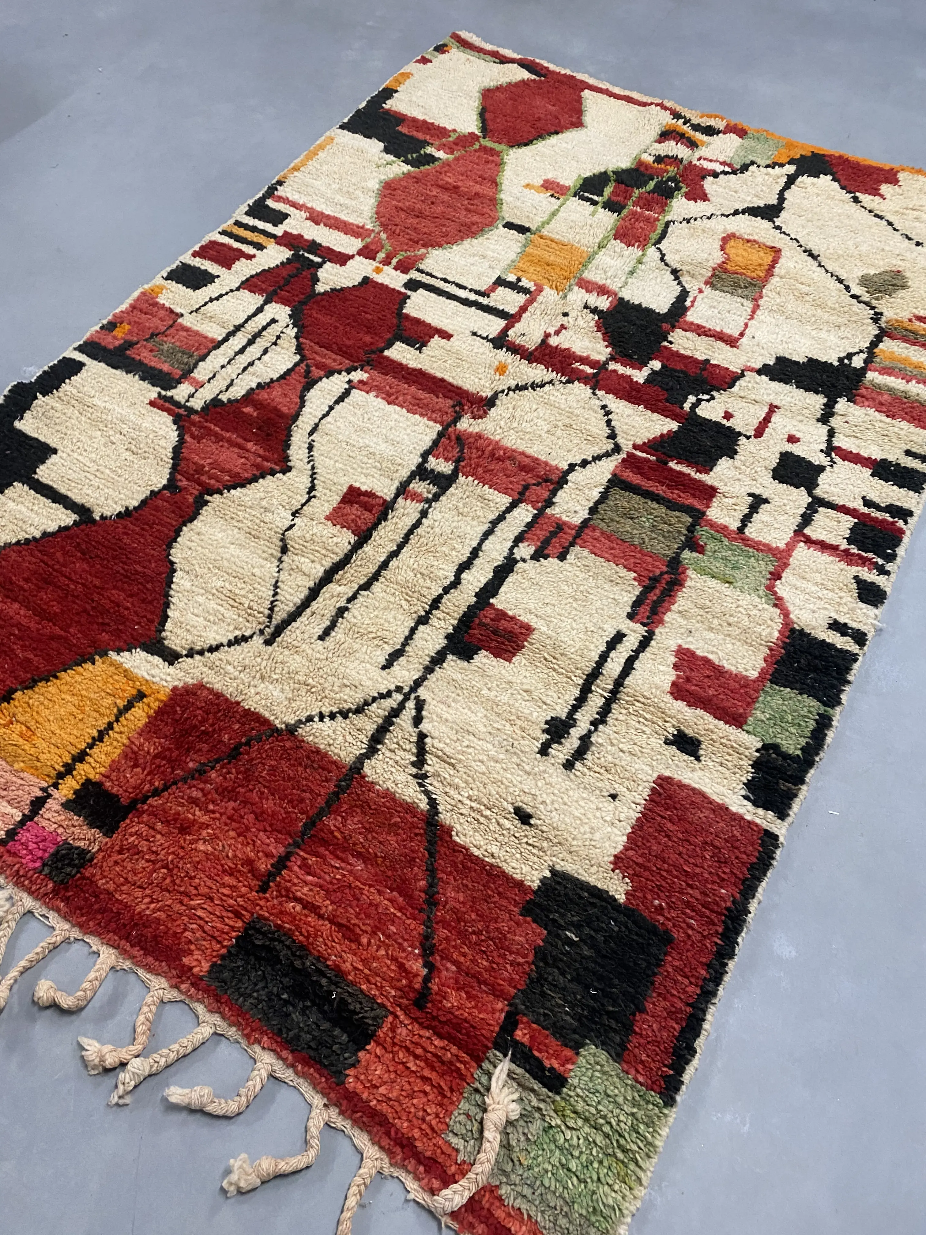 Boujaad Rug 254 x 173 - Moroccan Beni Ouarain rug