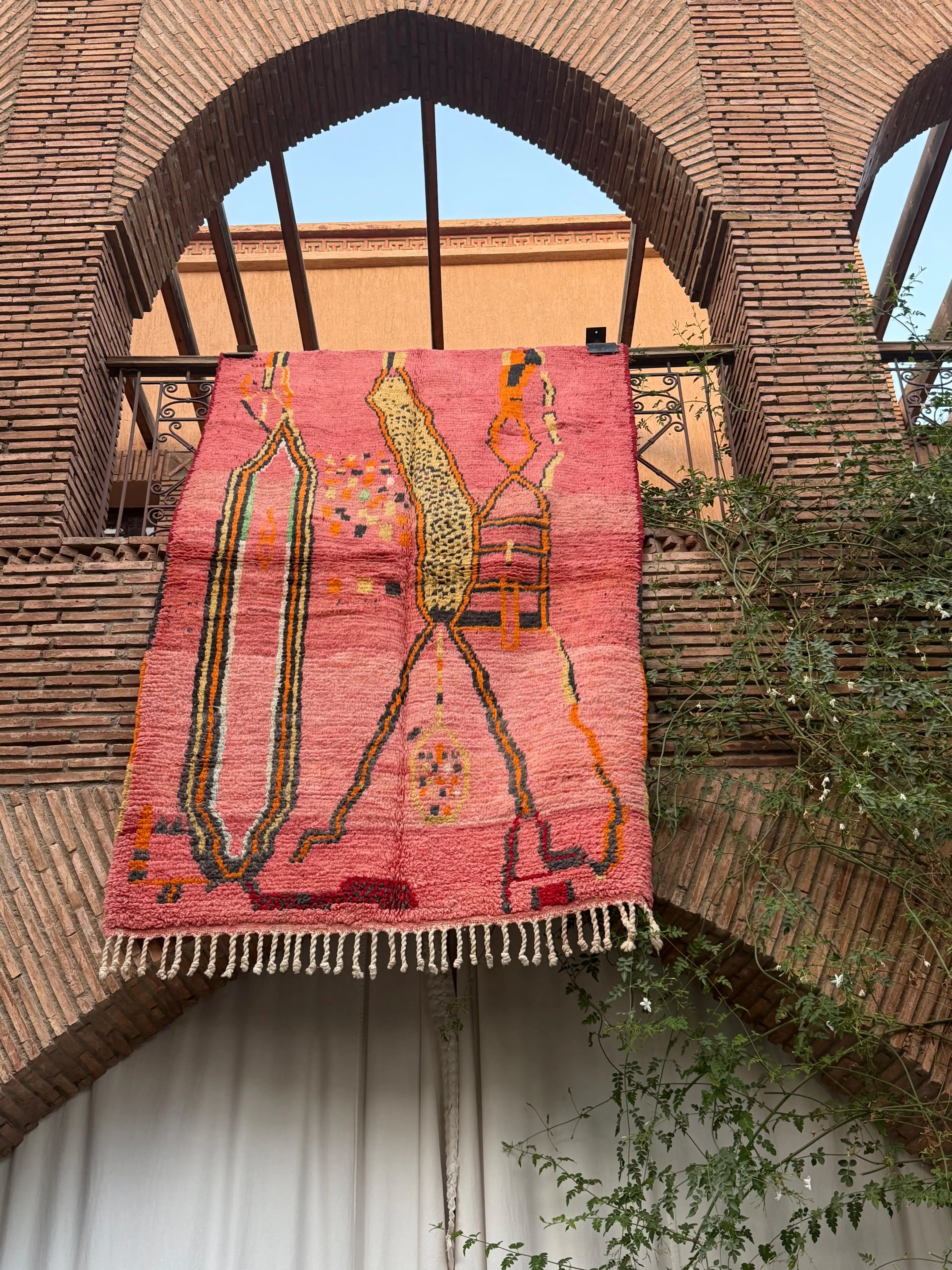 Boujaad Rug 210 x 140 - Moroccan Beni Ouarain rug