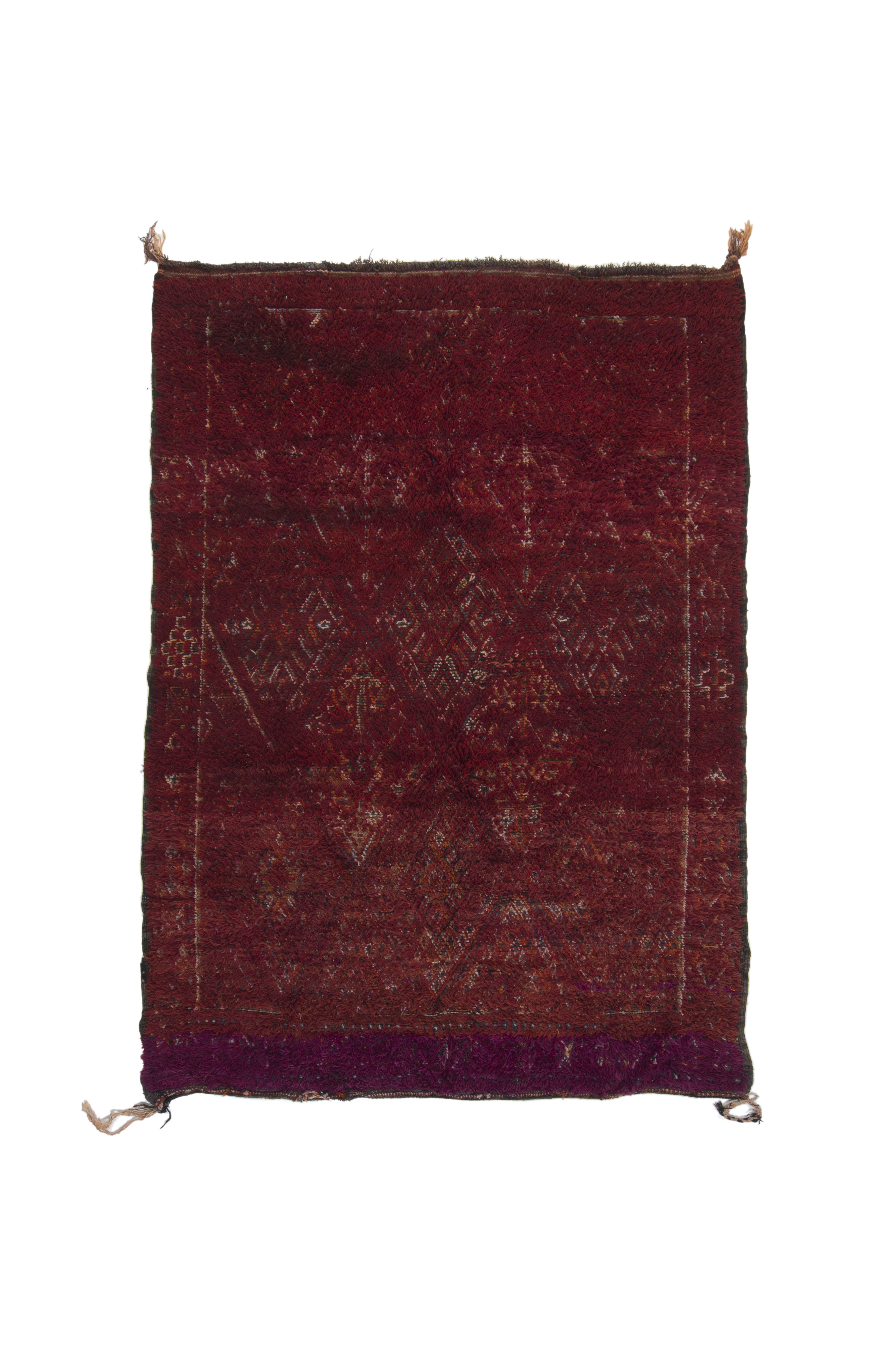 Beni Mguild Rug 250 x 176 - Moroccan Beni Ouarain rug