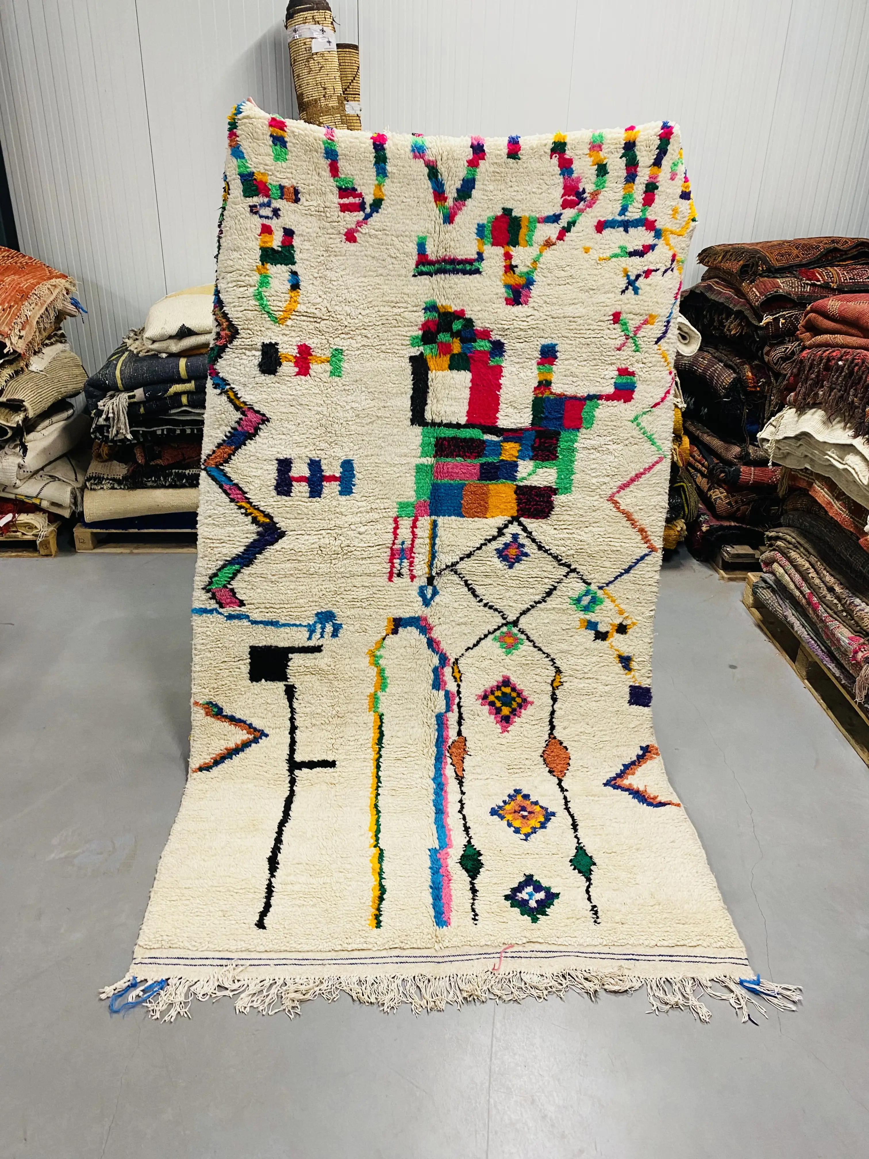 Azilal Rug 262 x 145 - Moroccan Beni Ouarain rug