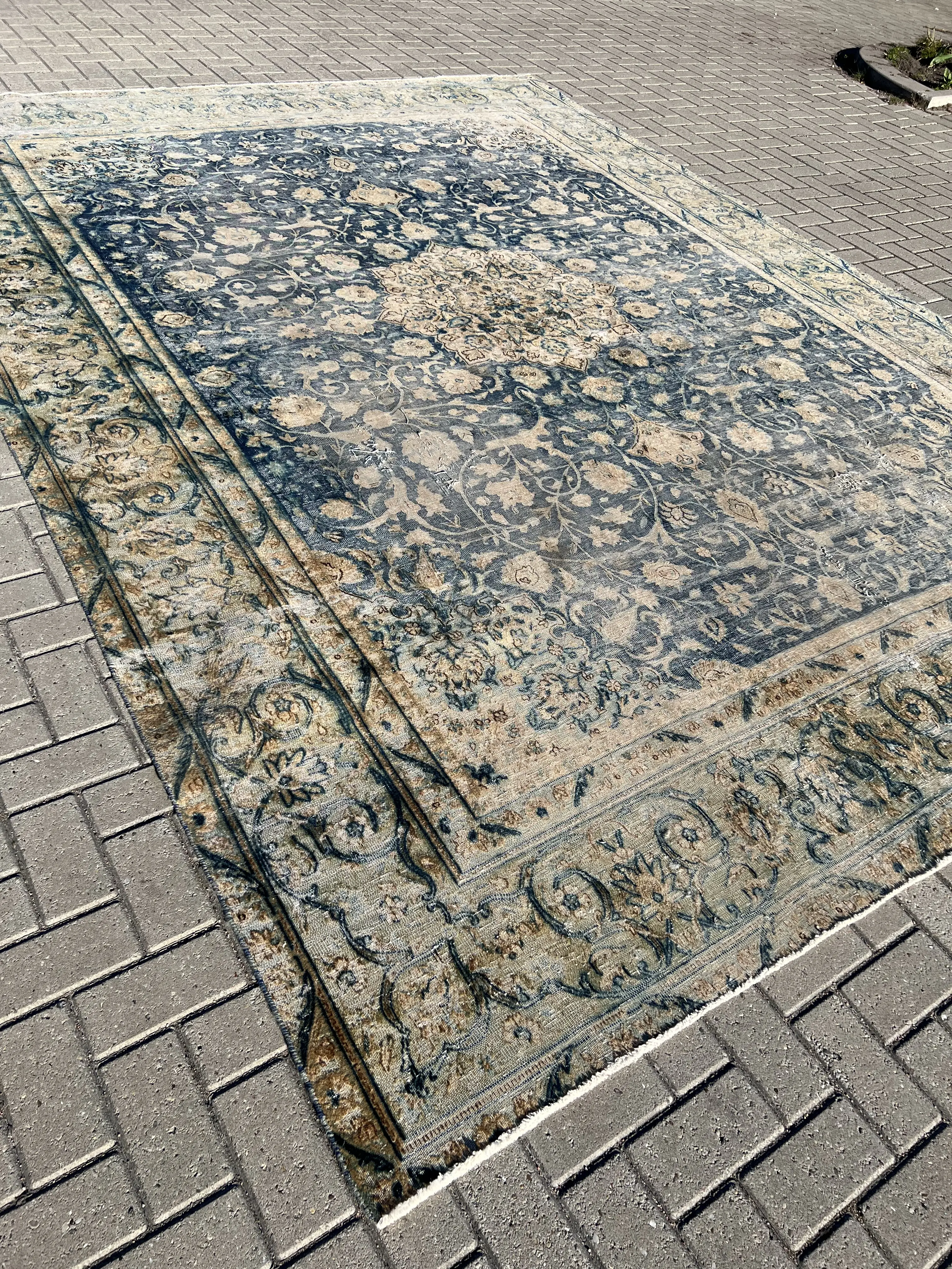Kerman Rug 390 x 293 - Moroccan Beni Ouarain rug