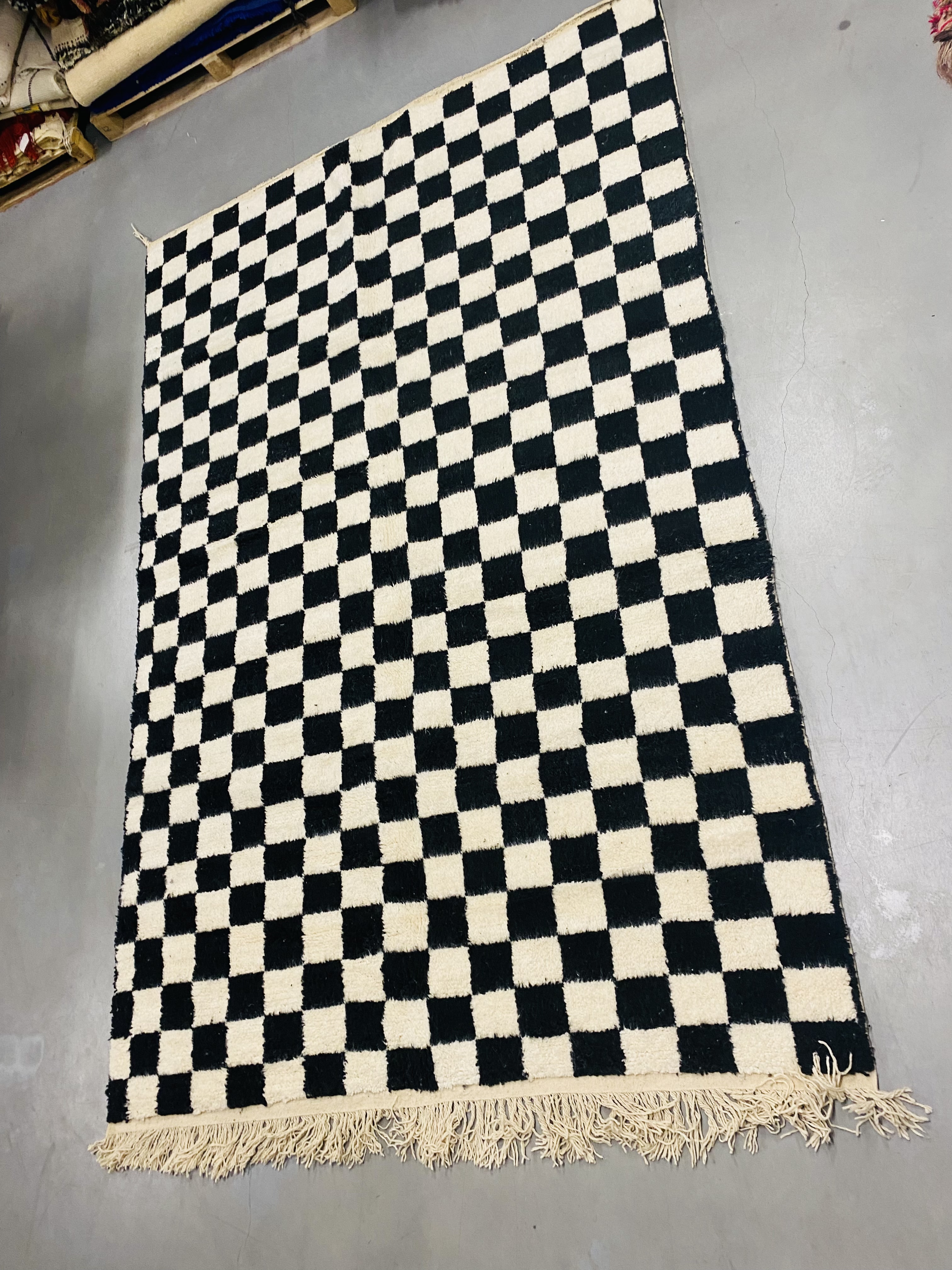 Modern Beni Ouarain 305 x 196 - Moroccan Beni Ouarain rug