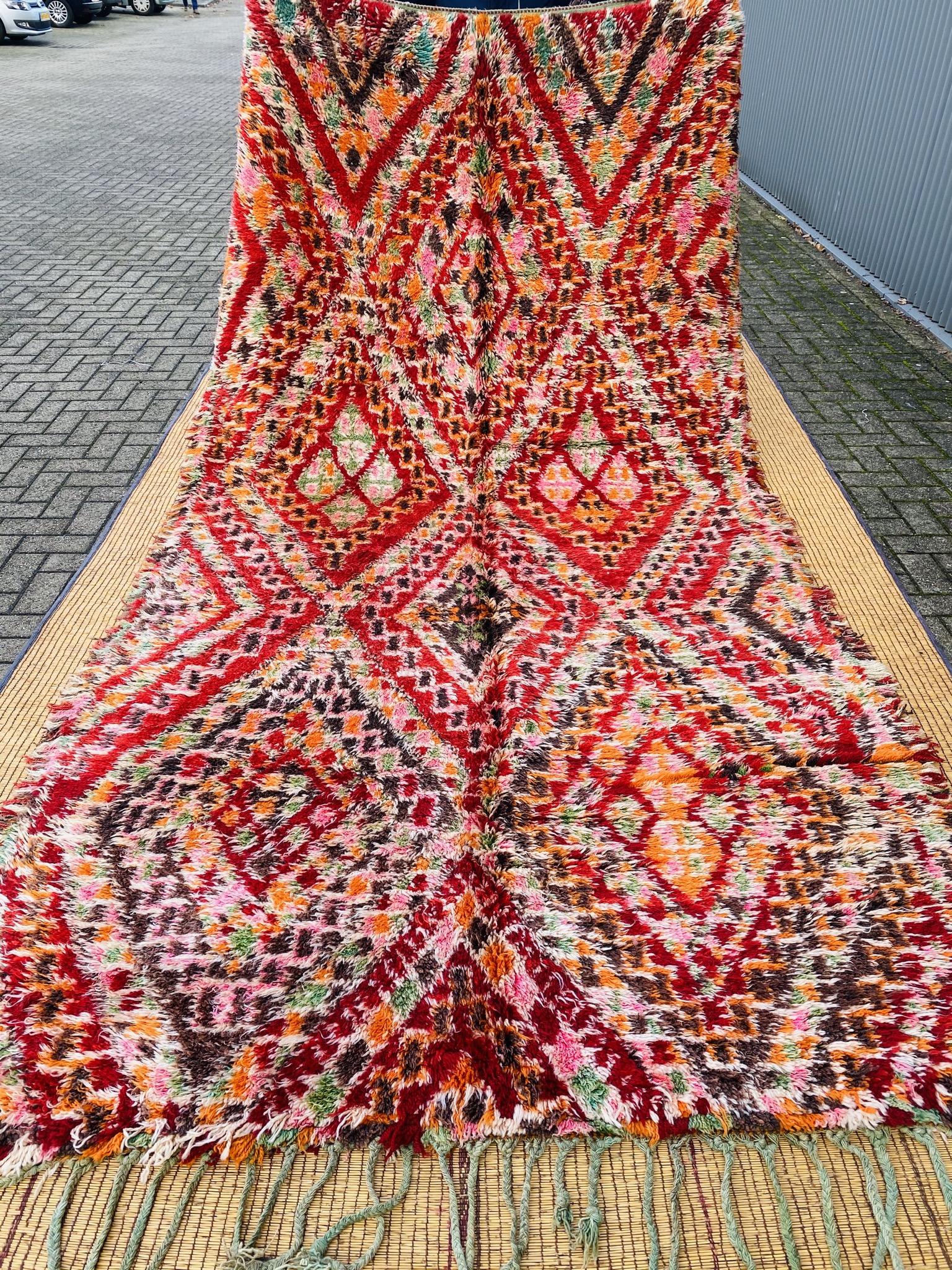 Beni Mguild Rug 350 x 185 - Moroccan Beni Ouarain rug