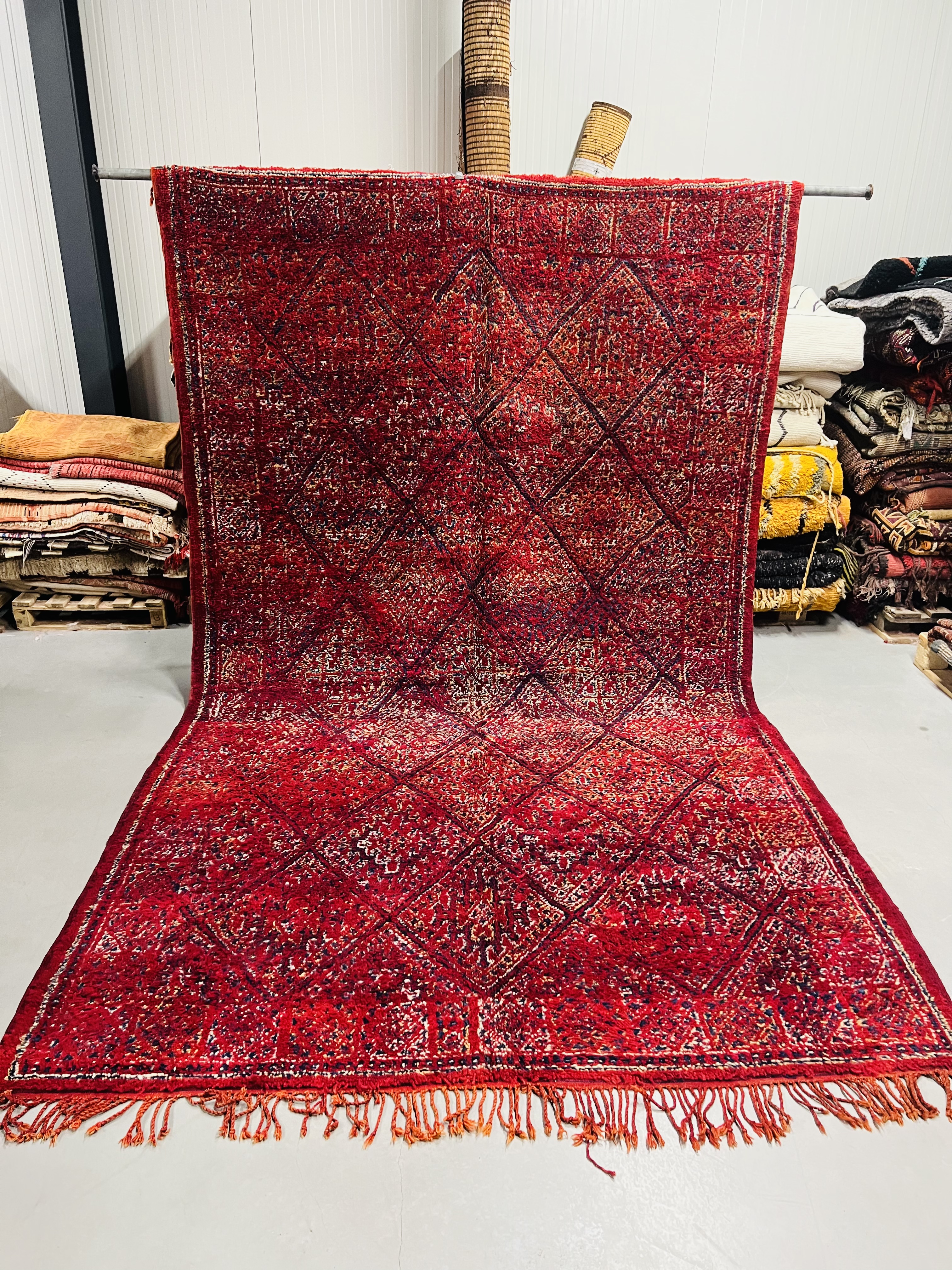 Beni Mguild Rug 341 x 206 Indigo - Moroccan Beni Ouarain rug