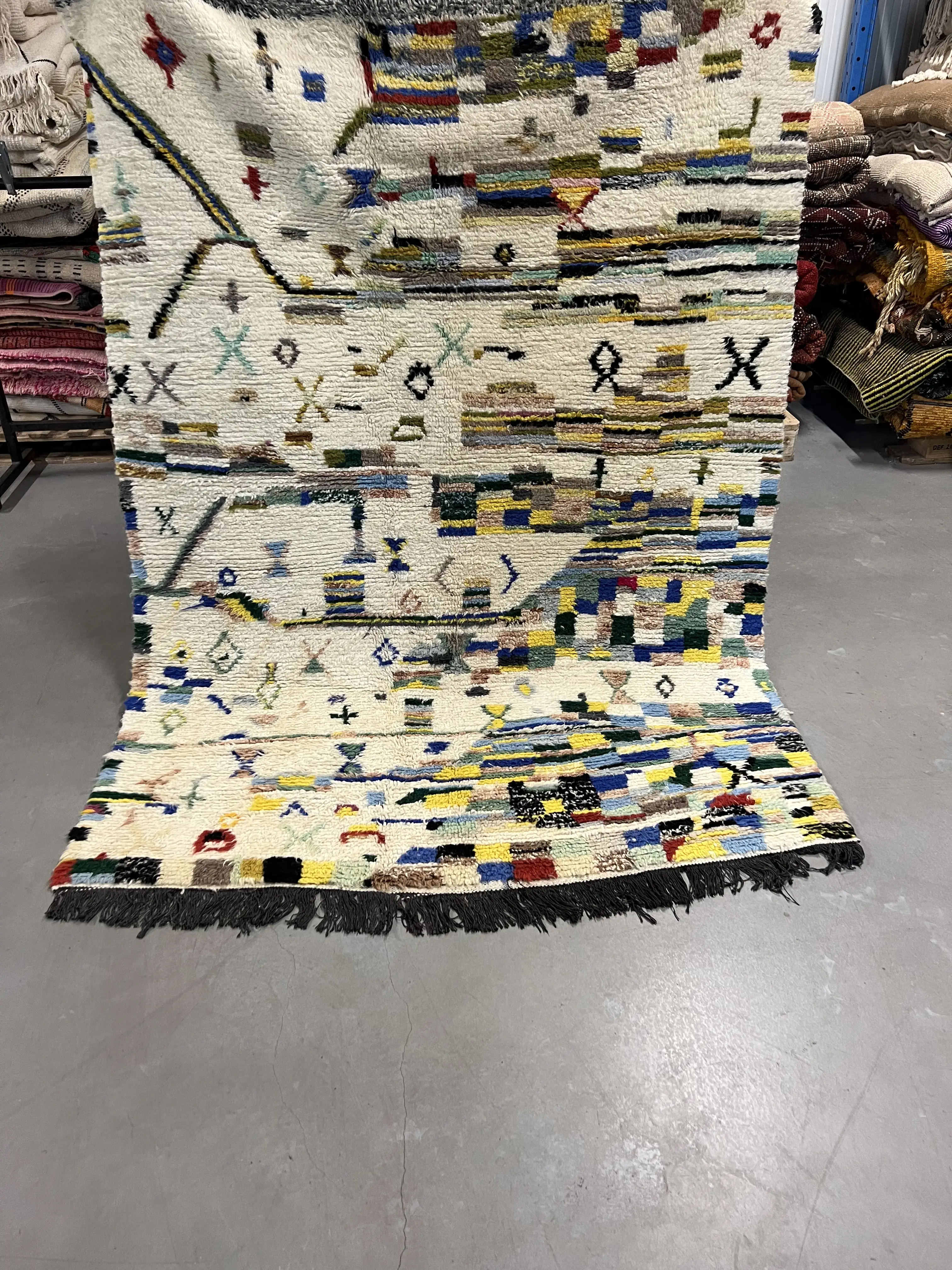 Azilal Rug 211 x 152 - Moroccan Beni Ouarain rug
