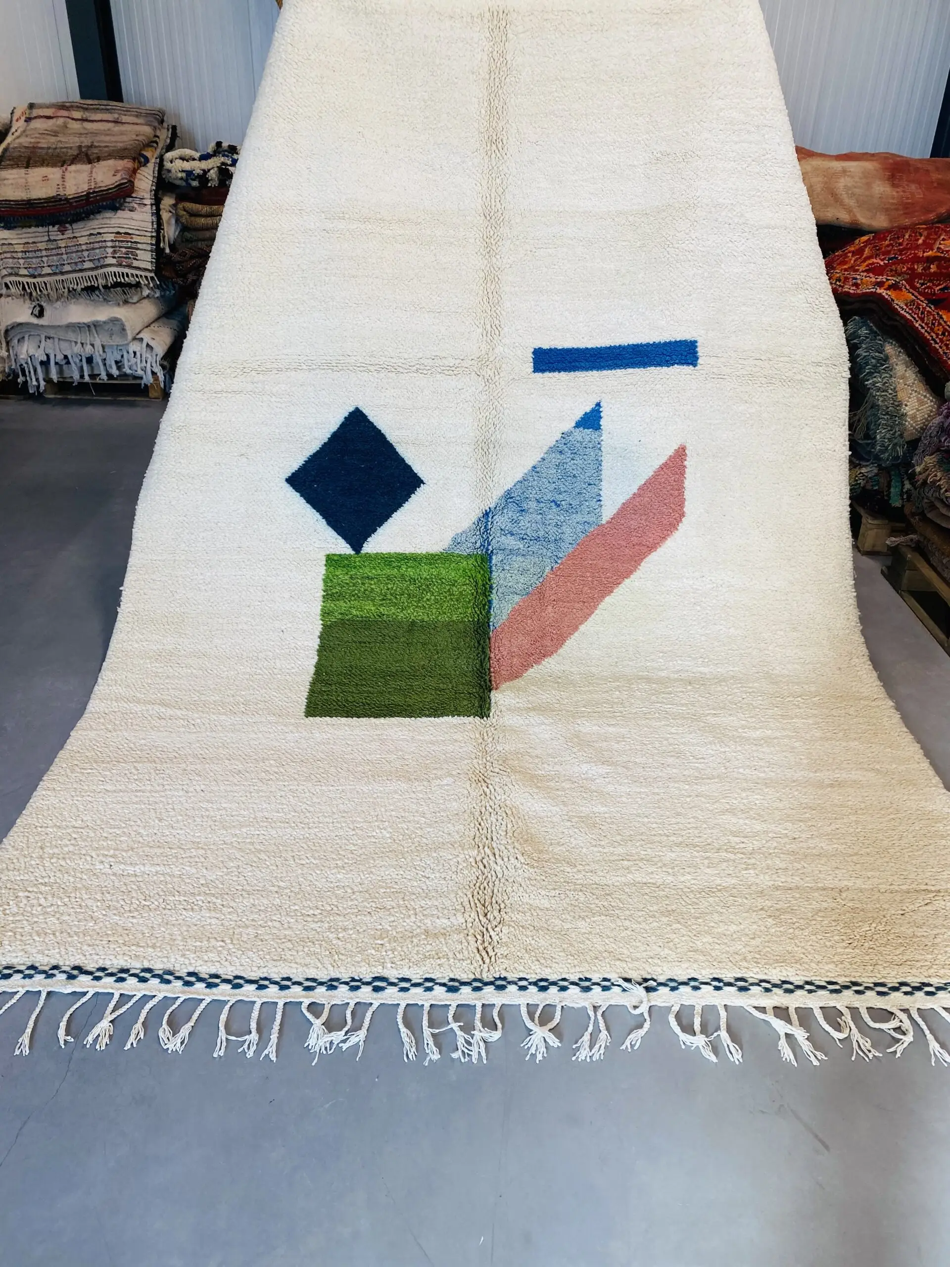 Modern Beni Ouarain 301 x 210 - Moroccan Beni Ouarain rug