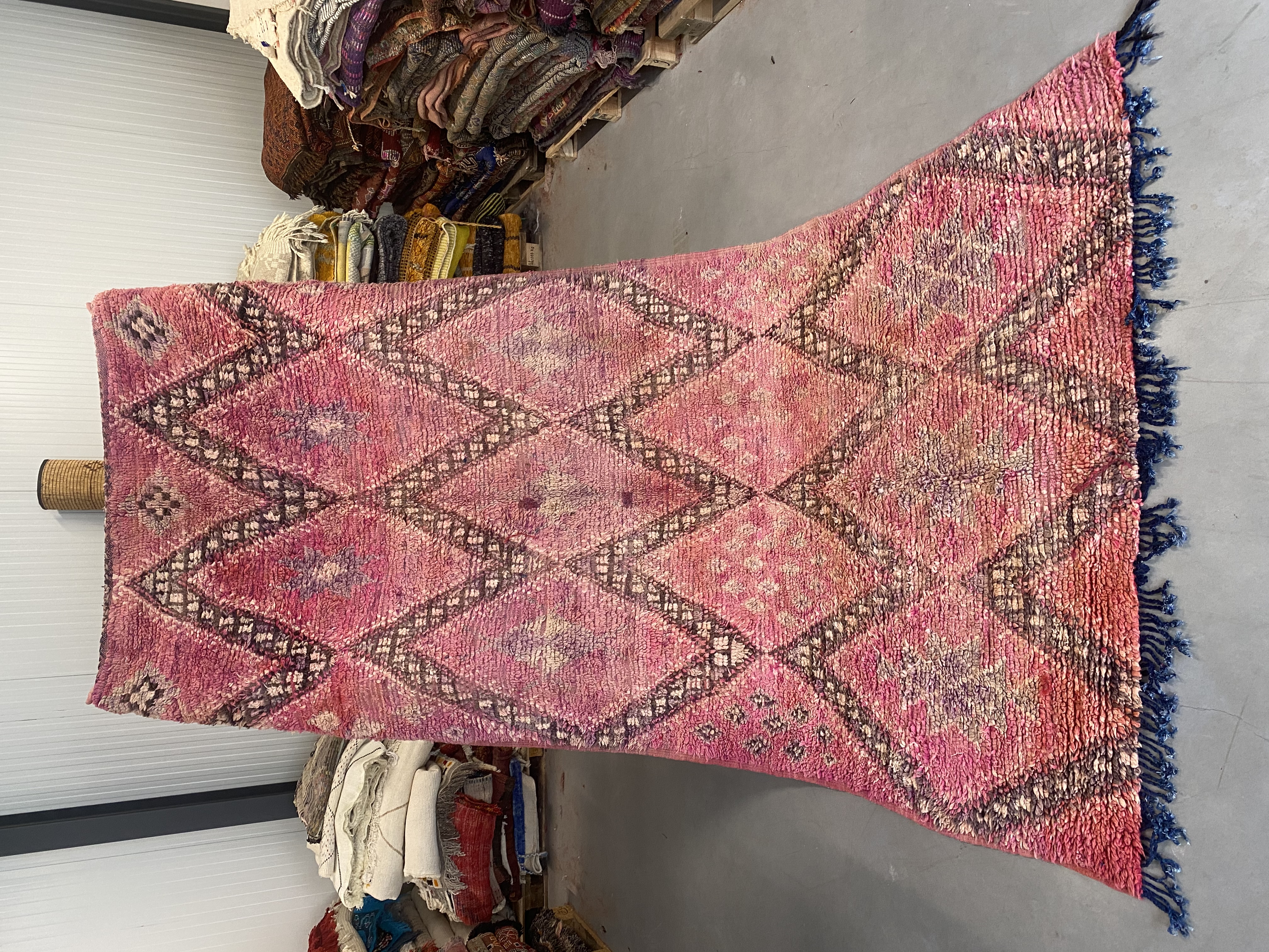 Boujaad Rug 340 x 165 - Moroccan Beni Ouarain rug