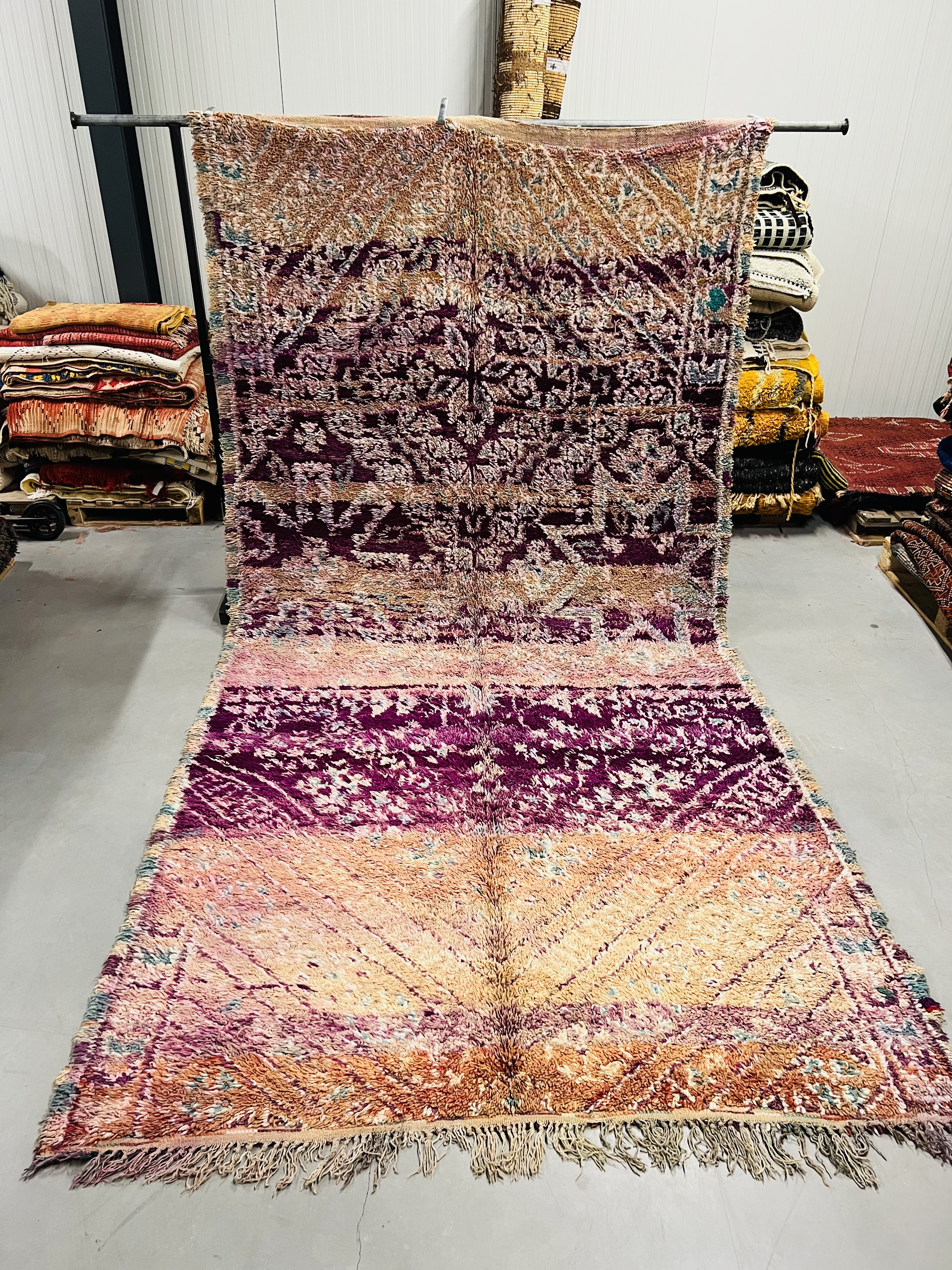 Beni Mguild Rug 360 x 190 - Moroccan Beni Ouarain rug