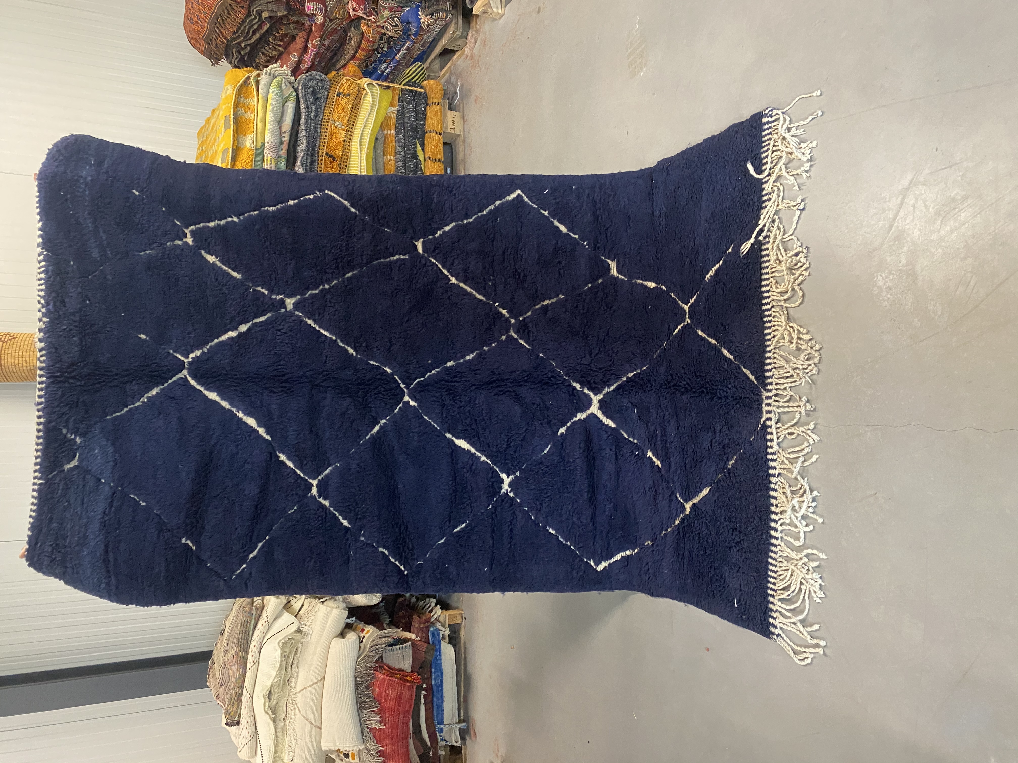 Beni Mrirt Rug 260 x 146 - Moroccan Beni Ouarain rug