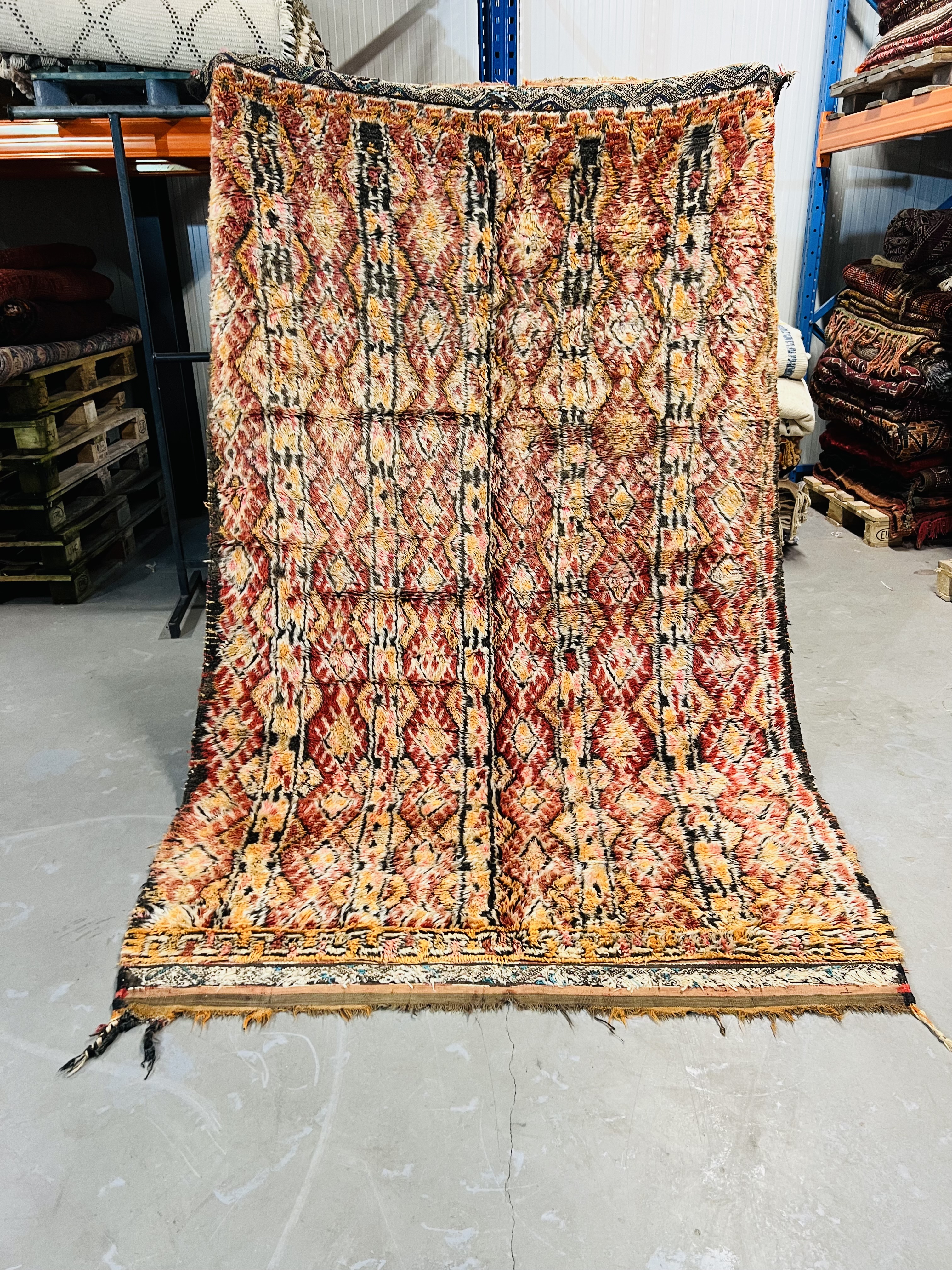 Authentic Beni Mguild Rug 260 x 160 Zarbia Arbia - Moroccan Beni Ouarain rug