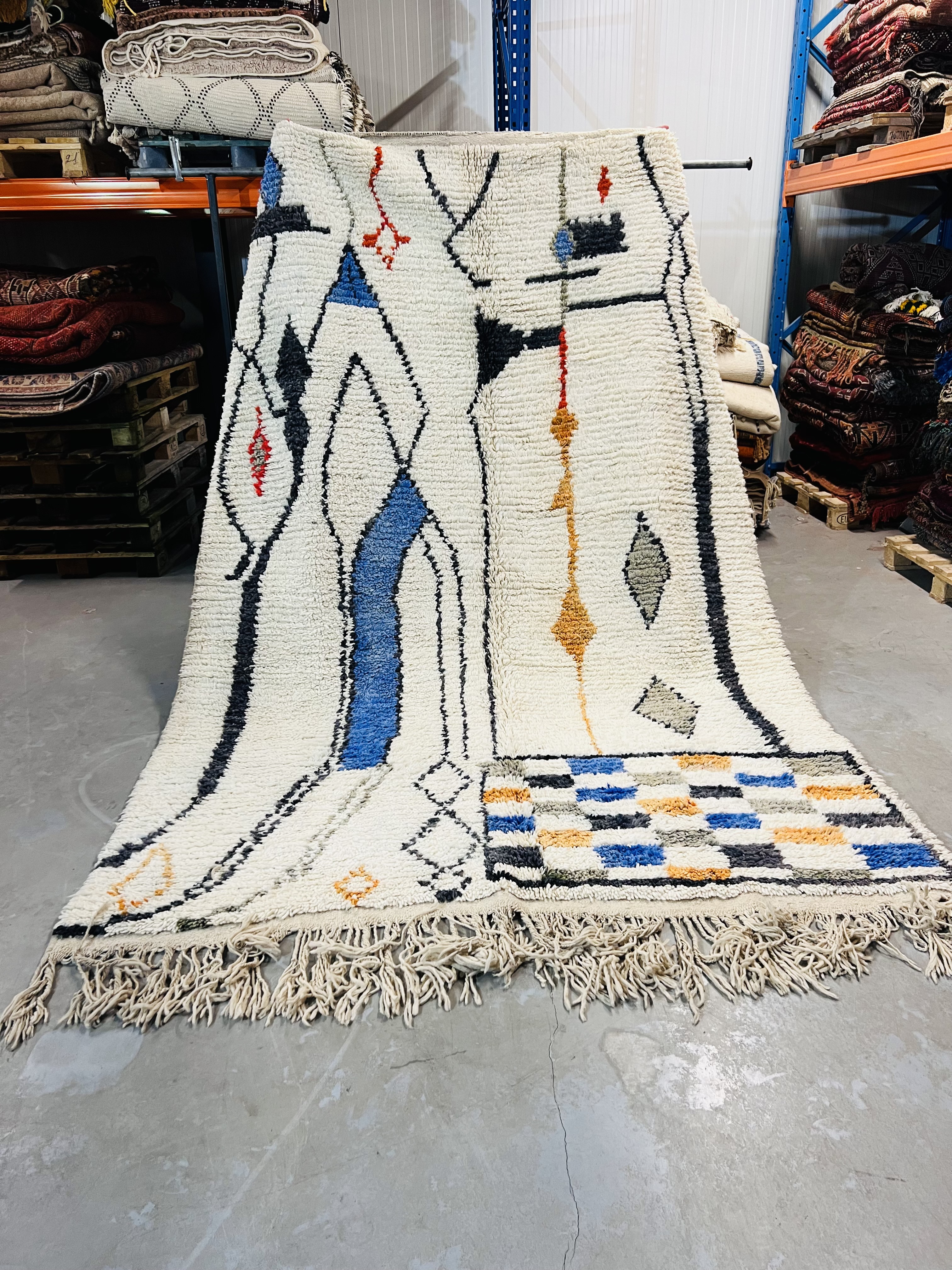 Boujaad Rug 302 x 205 - Moroccan Beni Ouarain rug