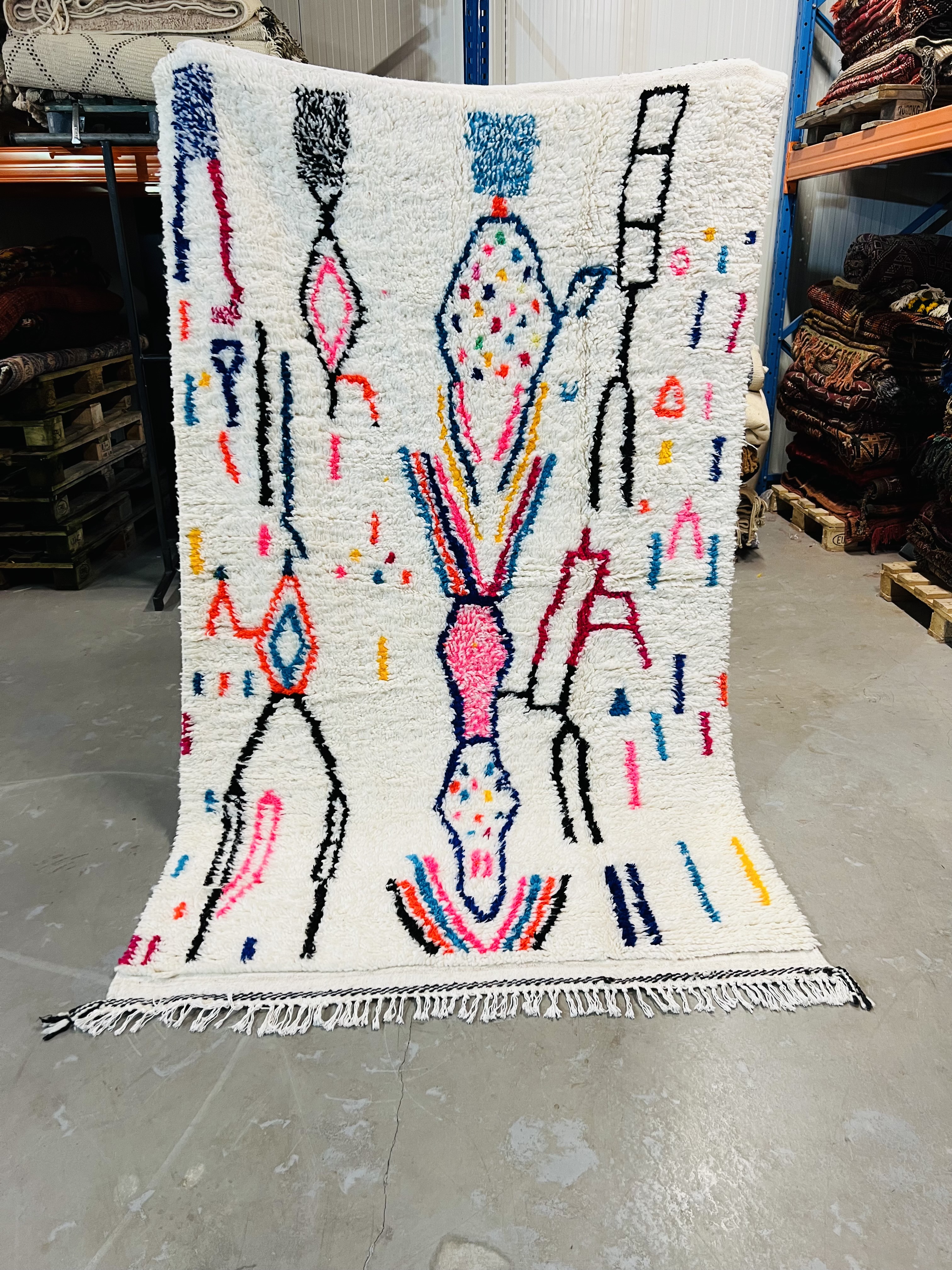 Azilal Rug 238 x 140 - Moroccan Beni Ouarain rug