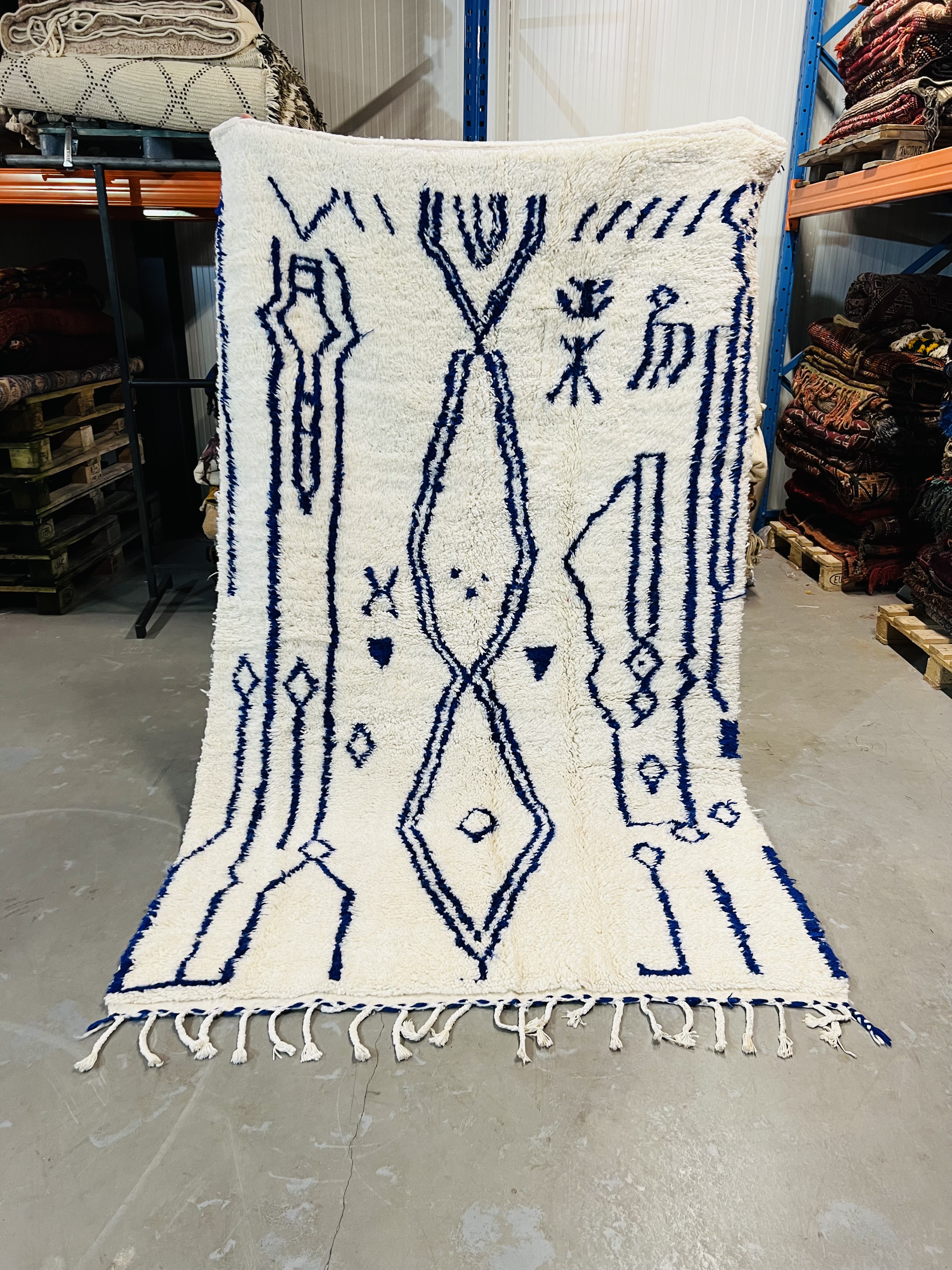 Azilal Rug 252 x 146 - Moroccan Beni Ouarain rug