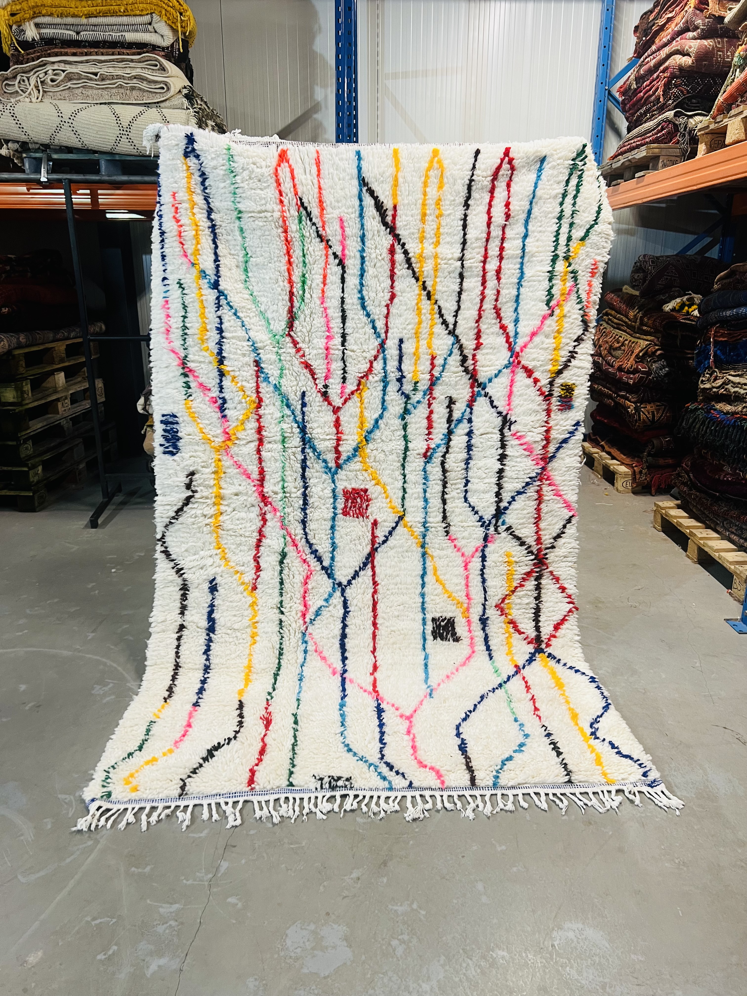 Azilal Rug 240 x 148 - Moroccan Beni Ouarain rug