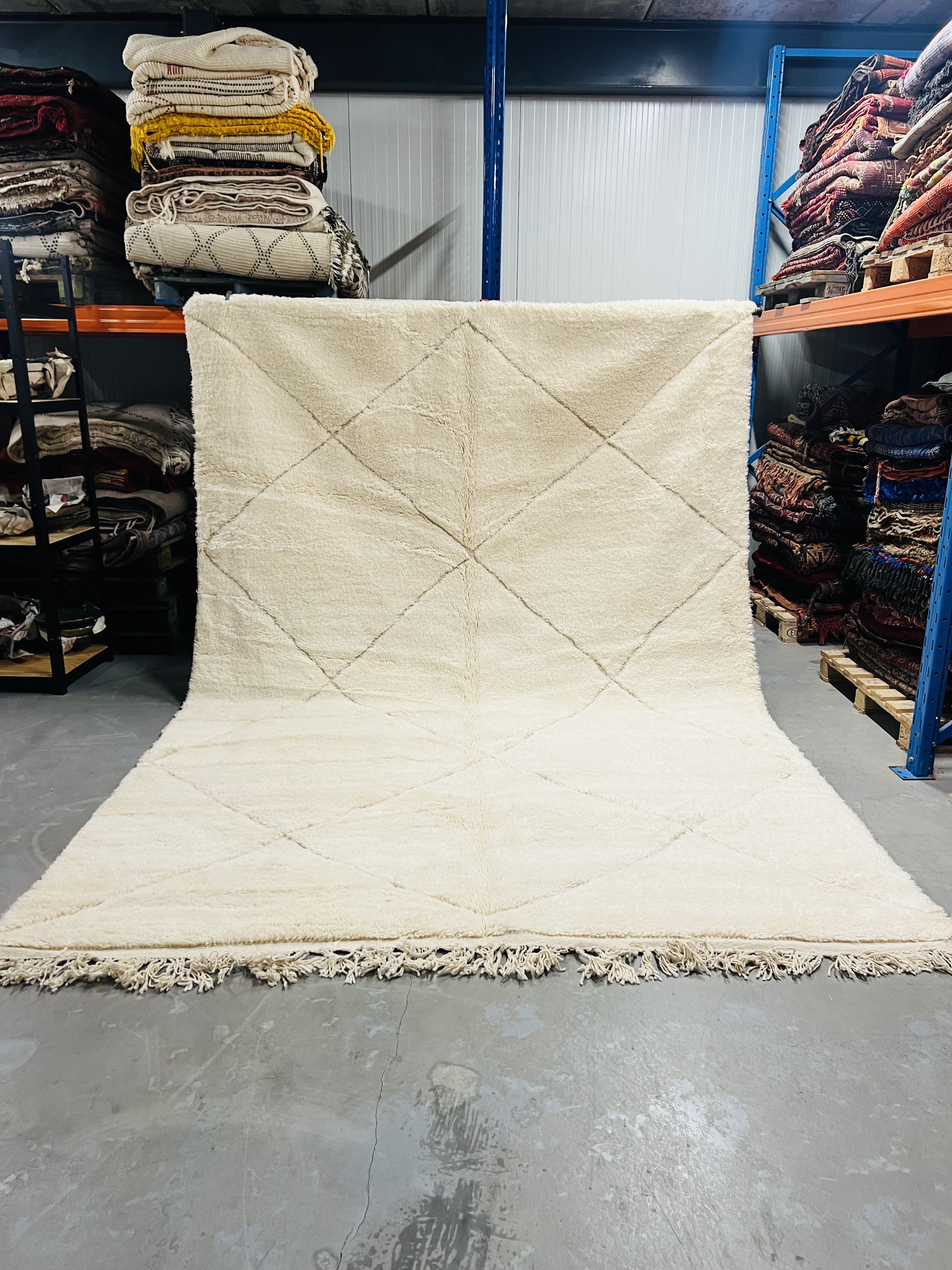 Modern Beni Ouarain Rug 370 x 252 pre Order - Moroccan Beni Ouarain rug