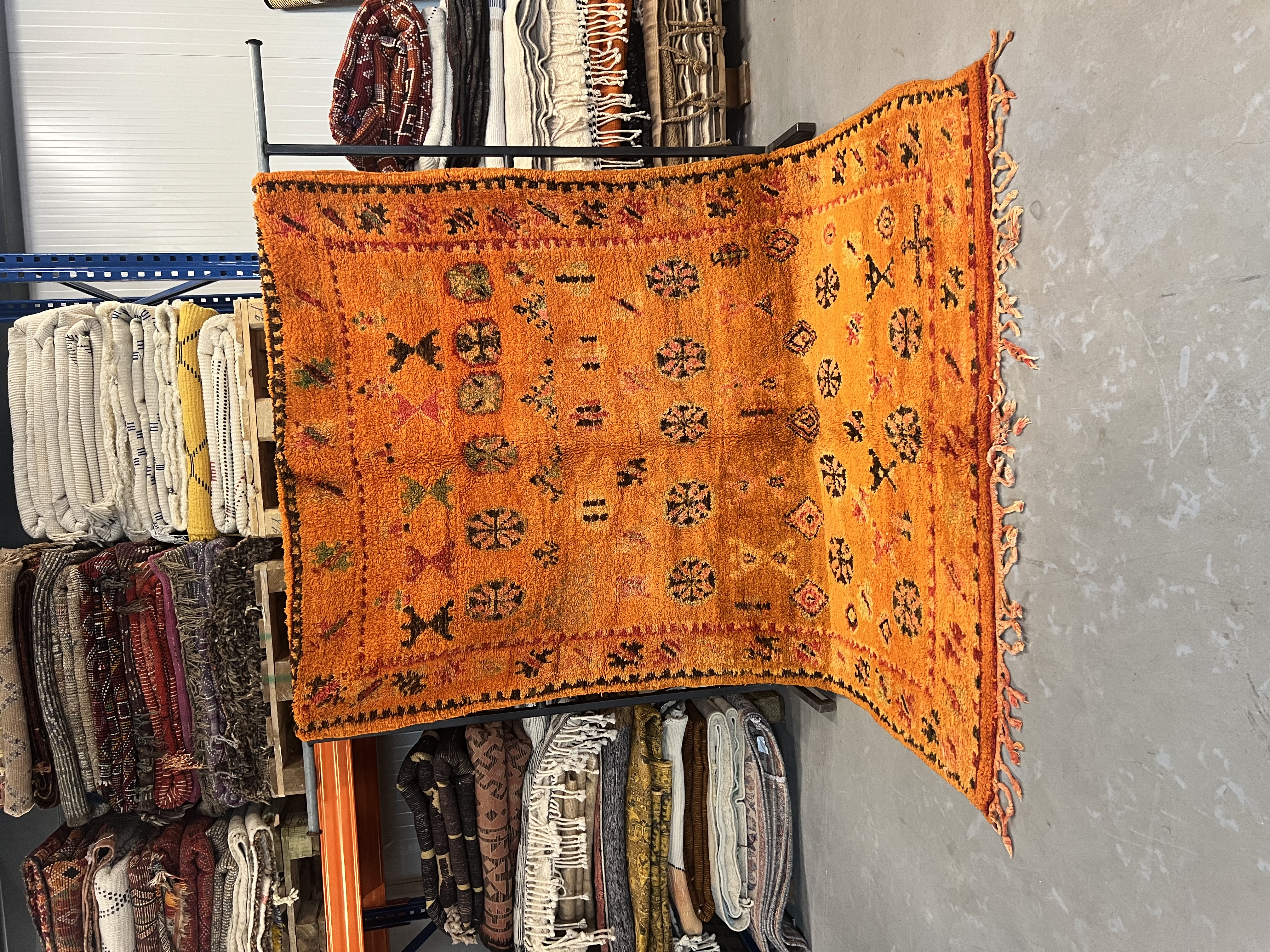 Vintage Taznakht Rug 275 x 173 - Moroccan Beni Ouarain rug