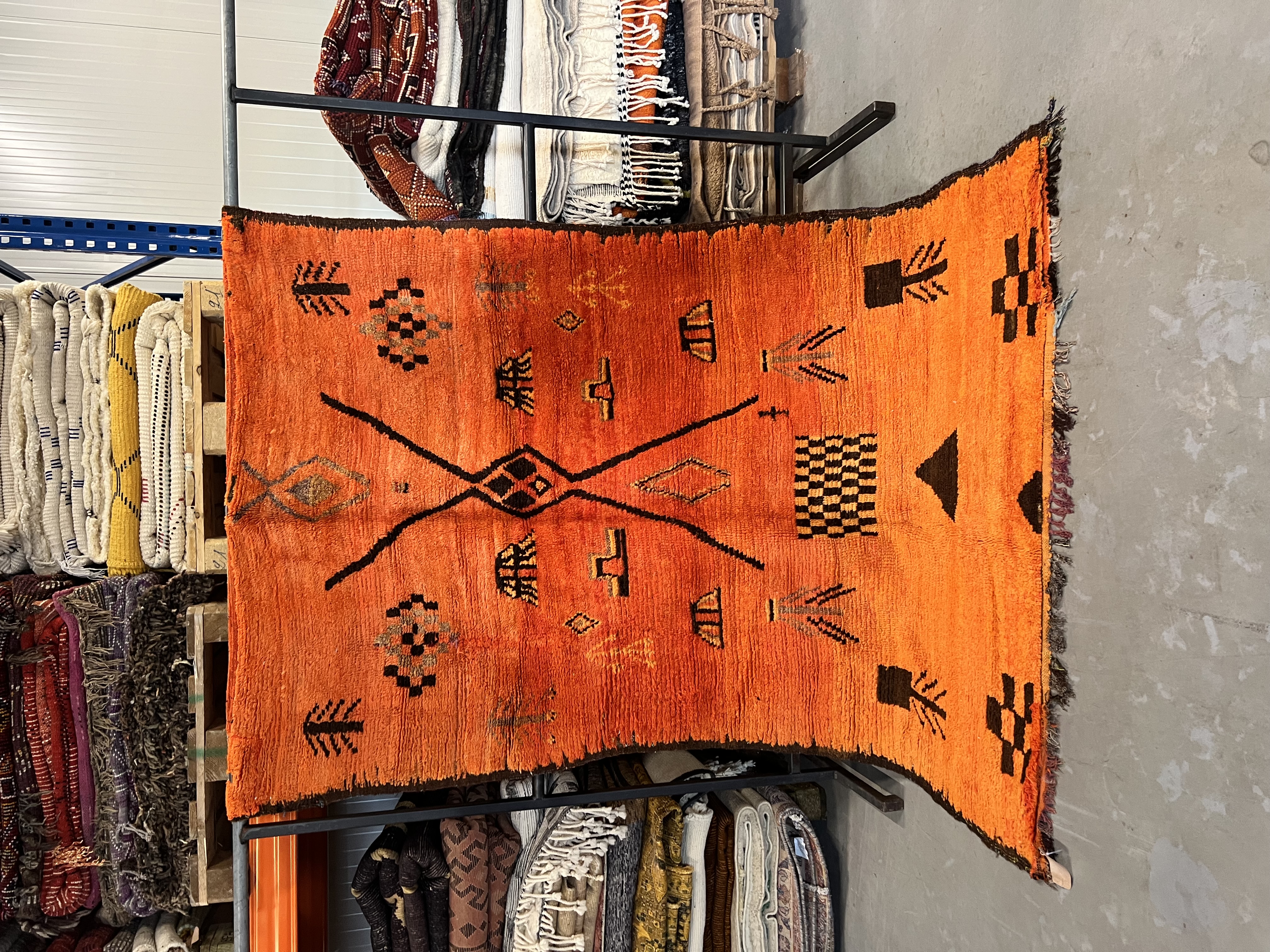 Rhamna Rug 232 x 149 - Moroccan Beni Ouarain rug