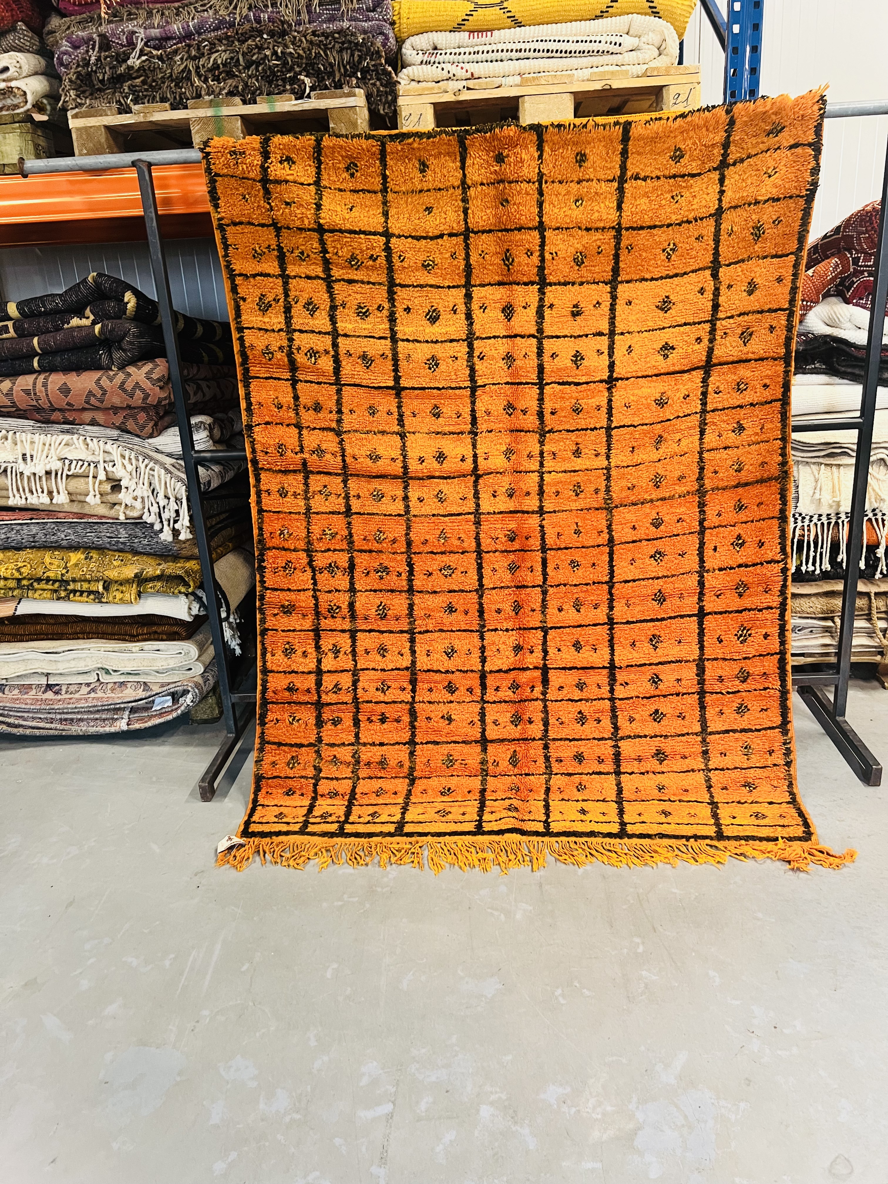 Boujaad Rug 202 x 151 - Moroccan Beni Ouarain rug