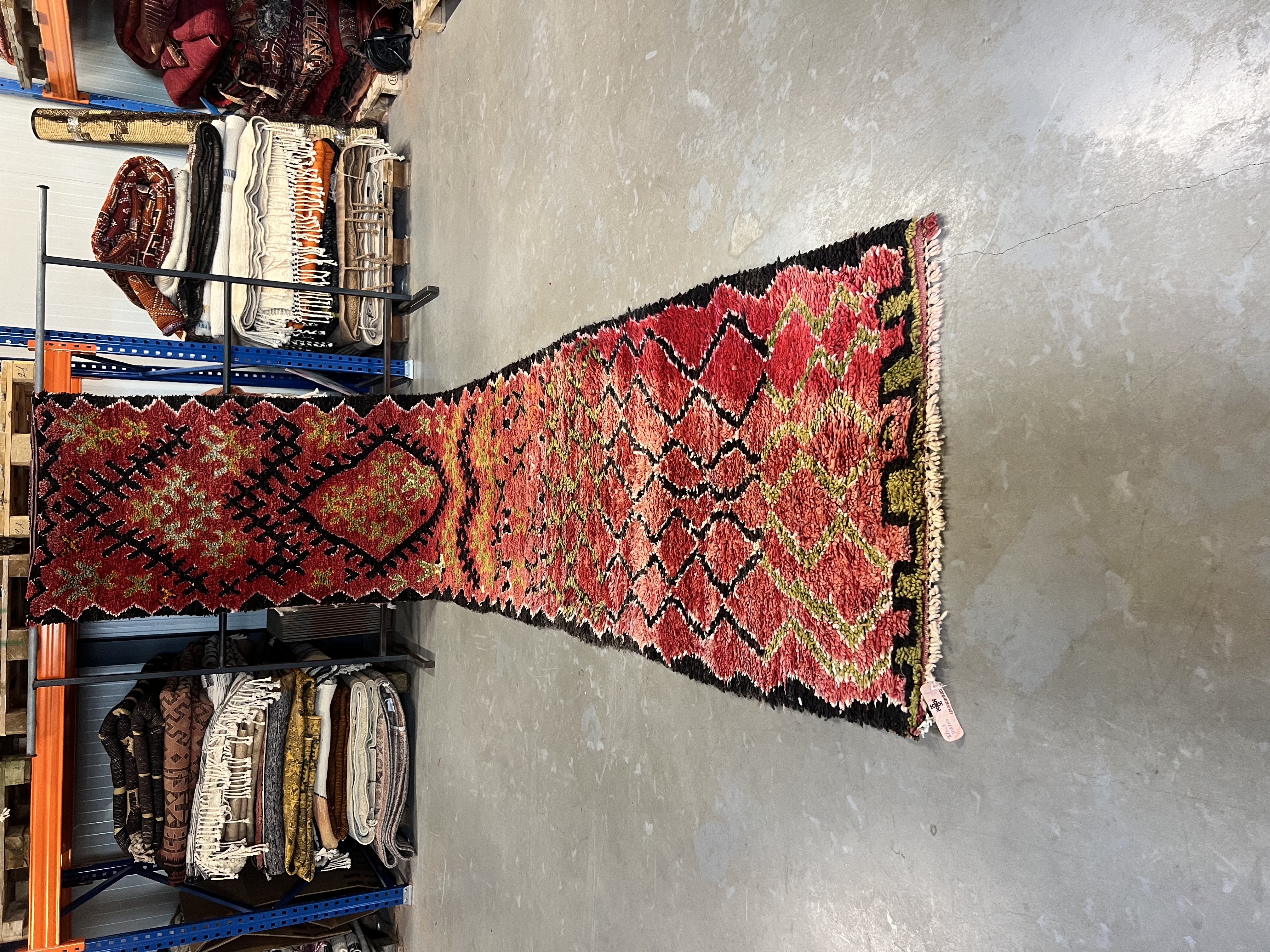 Vintage Talsint Runner 508 x 100 - Moroccan Beni Ouarain rug