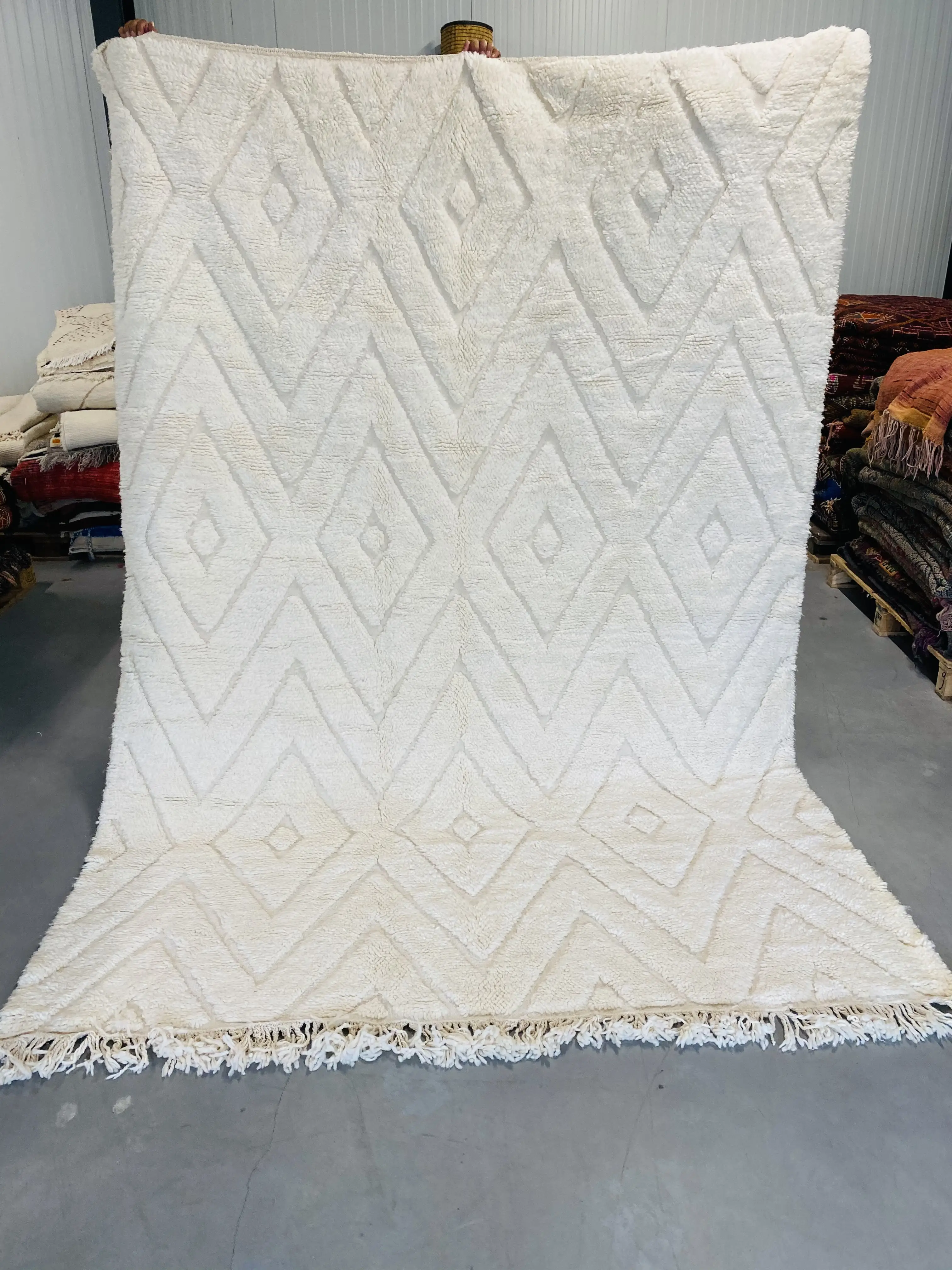 MODERN BENI OUARAIN 288 x 202 - Moroccan Beni Ouarain rug