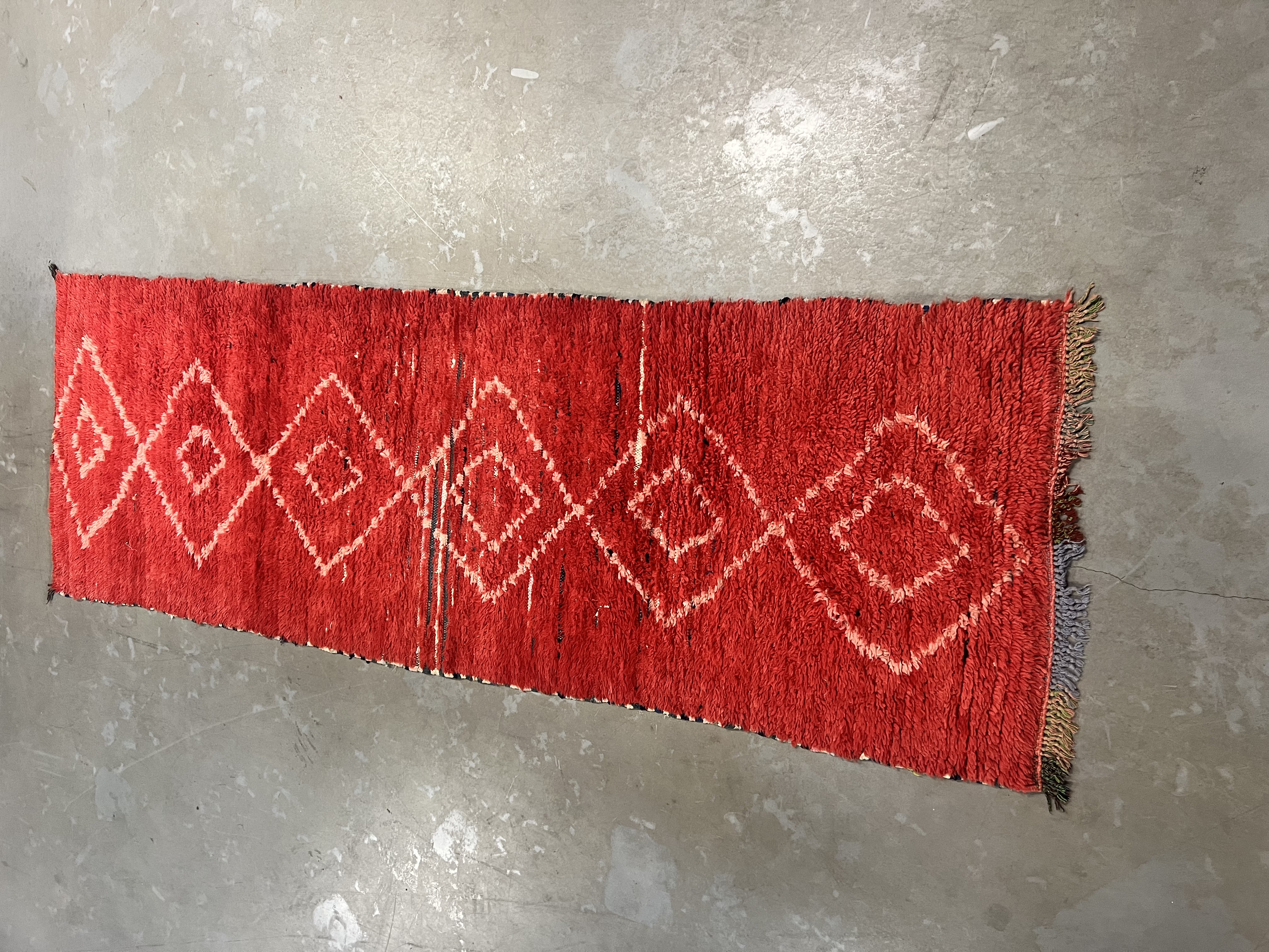 Boujaad Runner 267 x 88 - Moroccan Beni Ouarain rug