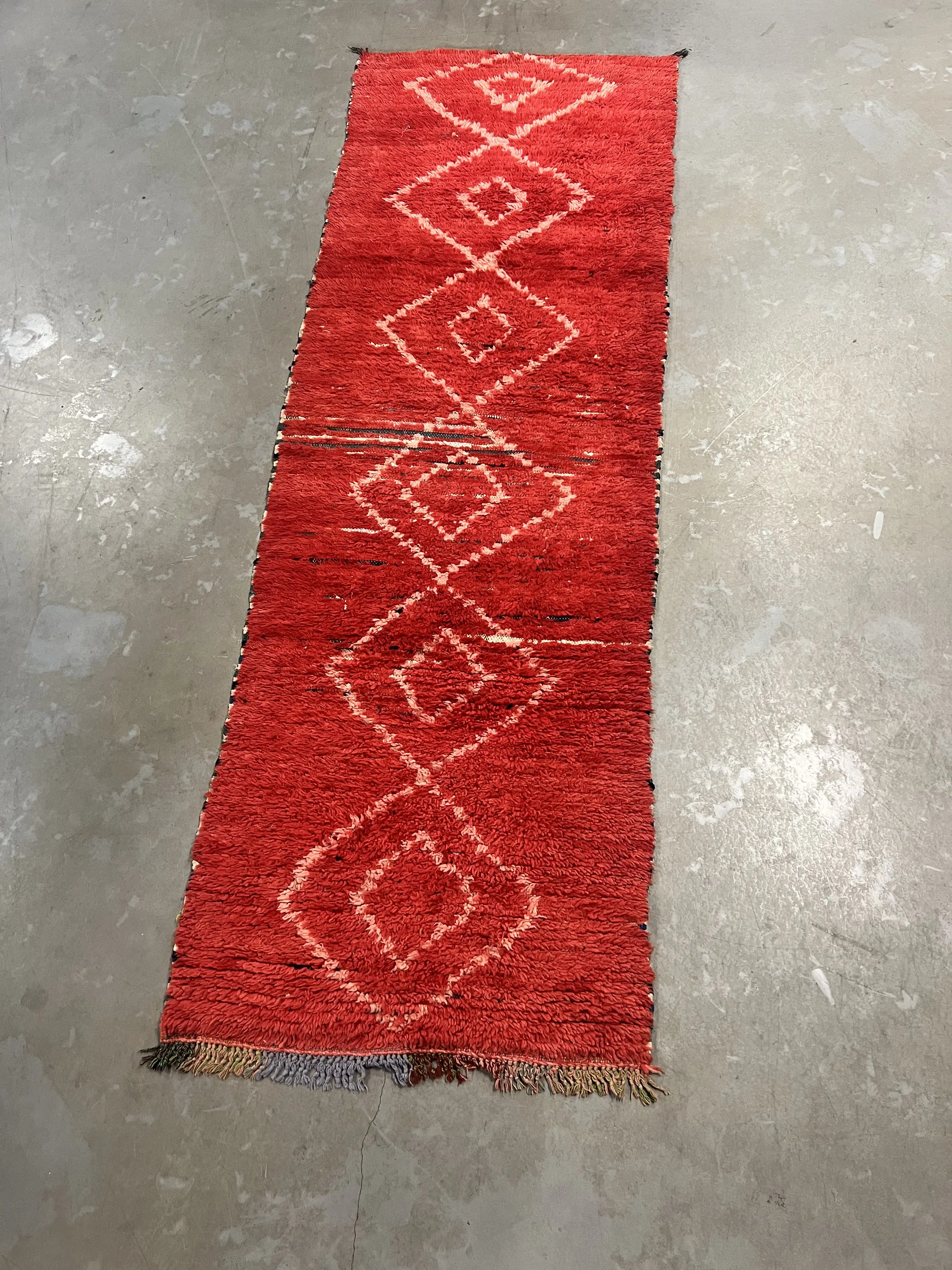 Boujaad Runner 267 x 88 - Moroccan Beni Ouarain rug