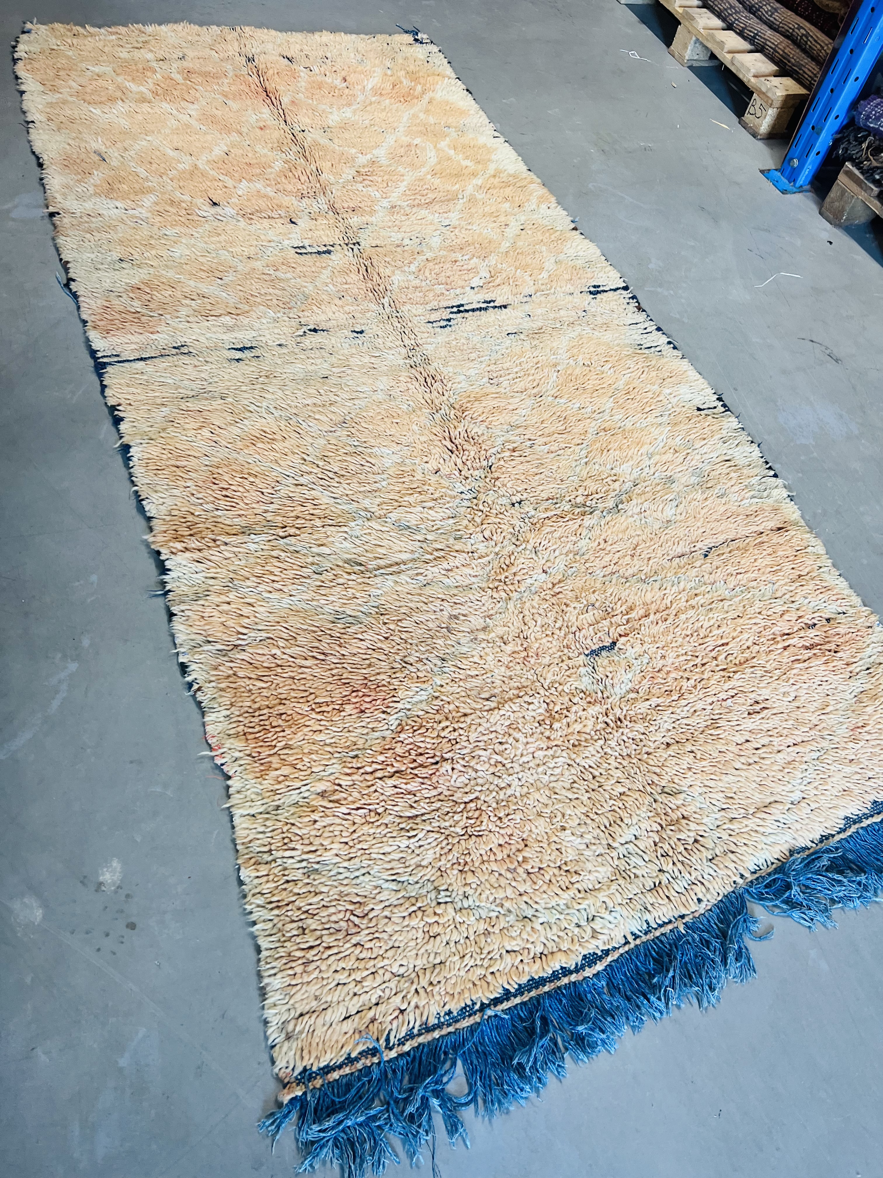 Modern Beni Ouarain Rug 255 x153 - Moroccan Beni Ouarain rug