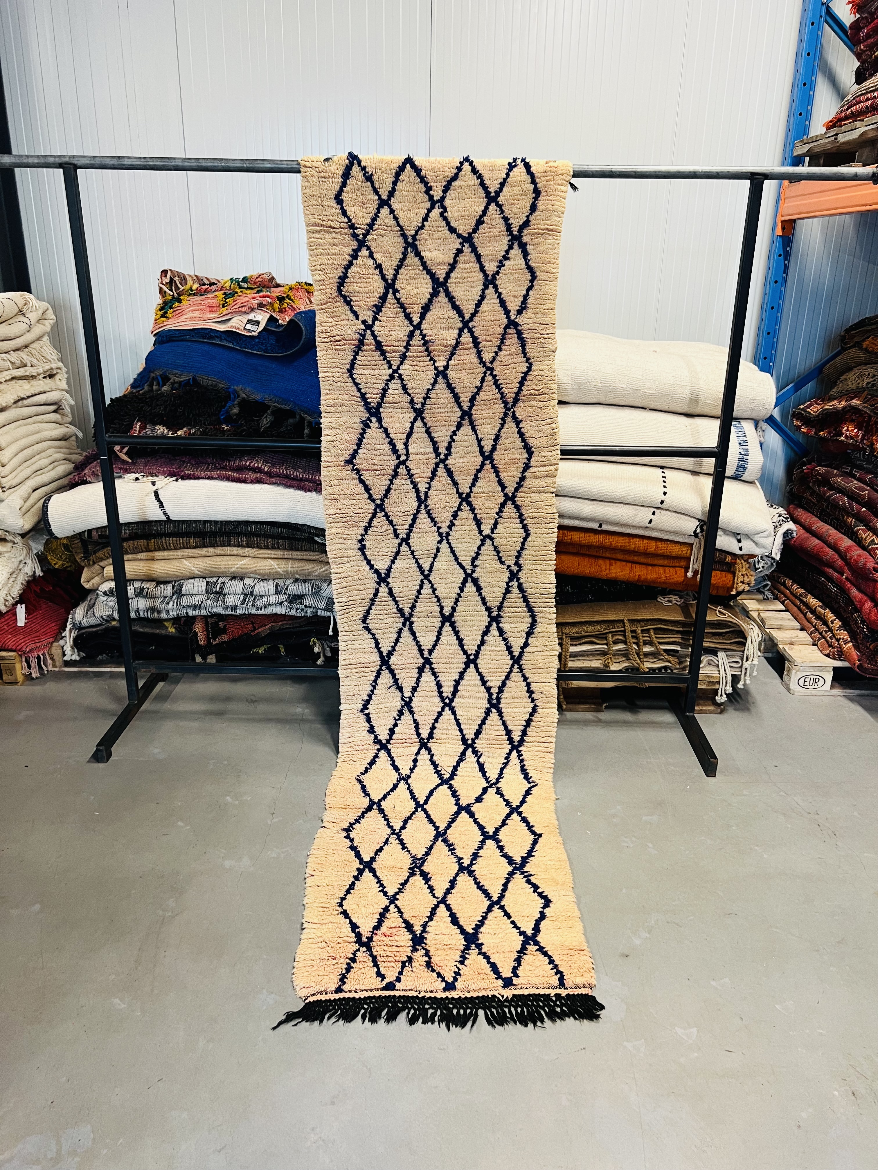 Azilal runner 270 x 86 - Moroccan Beni Ouarain rug