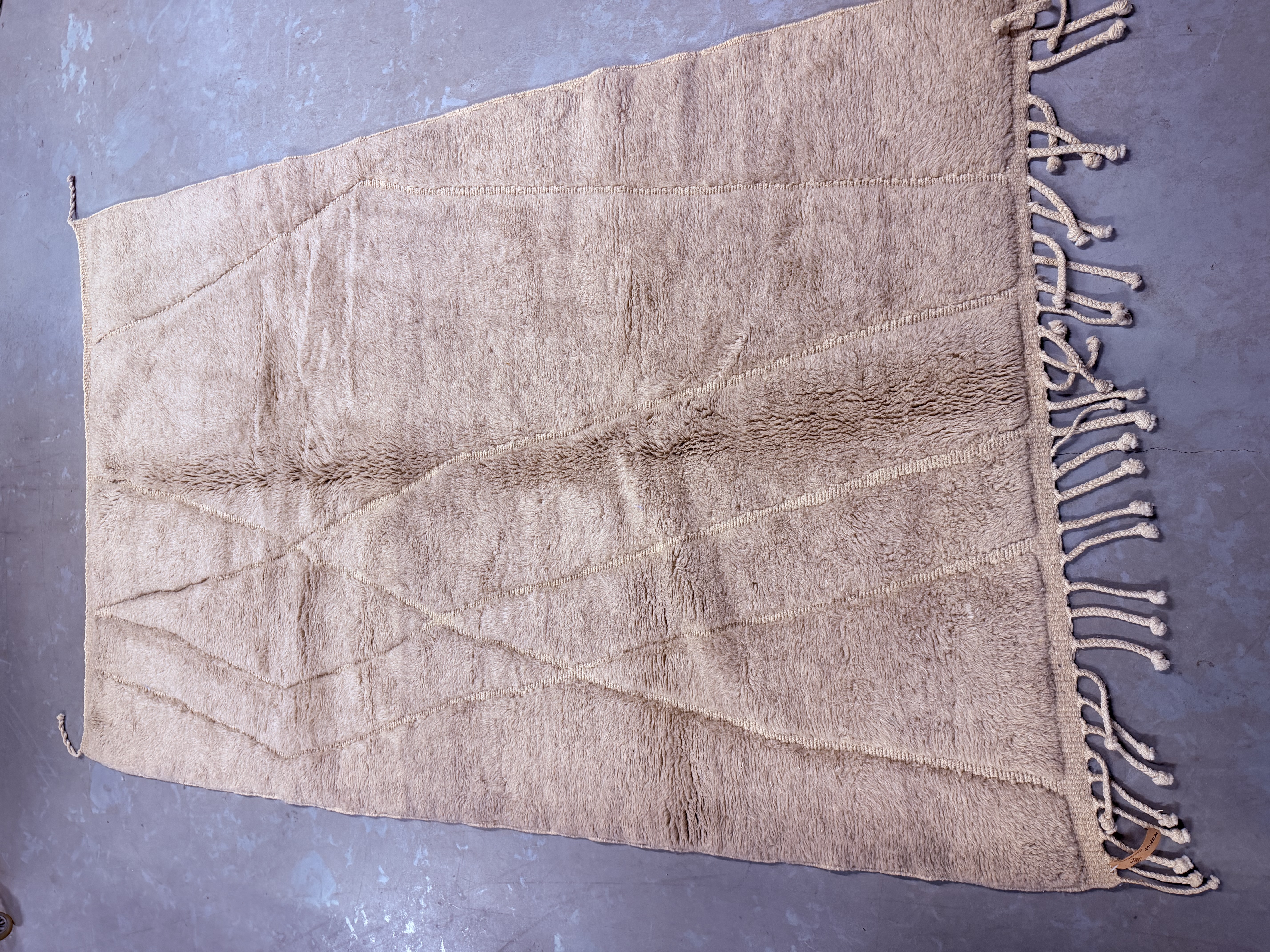 Beni Mrirt Rug 275 X 177 - Moroccan Beni Ouarain rug