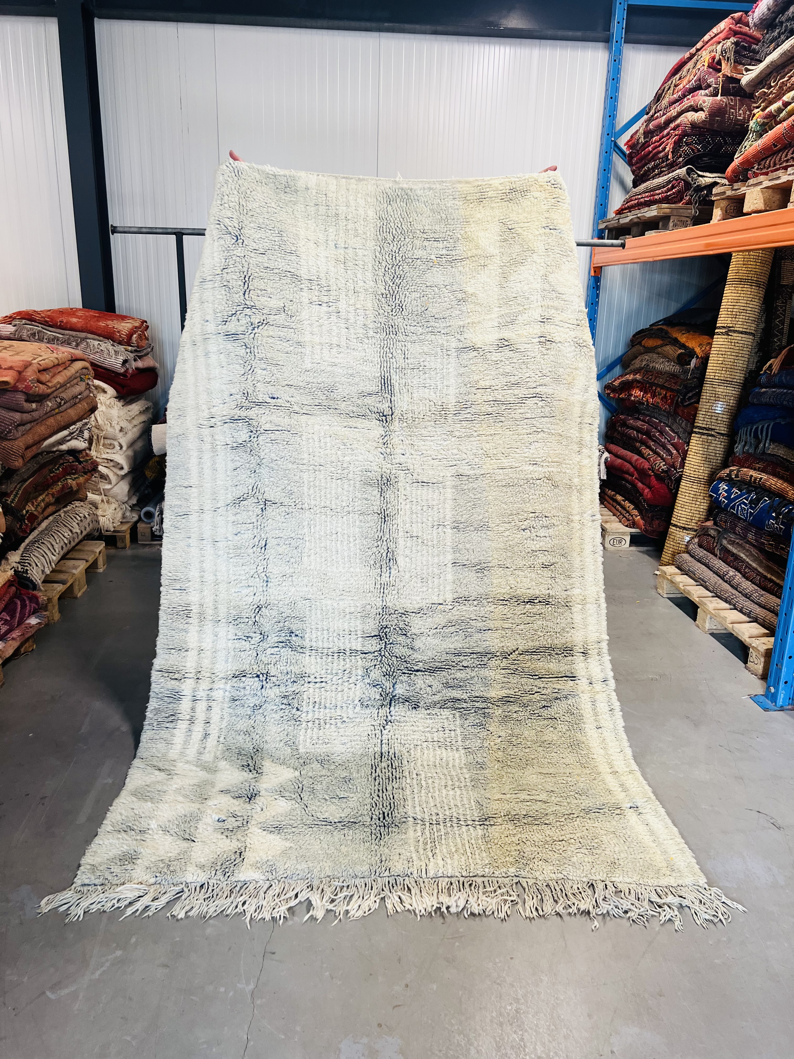 Modern Beni Ouarain 261 x 151 - Moroccan Beni Ouarain rug