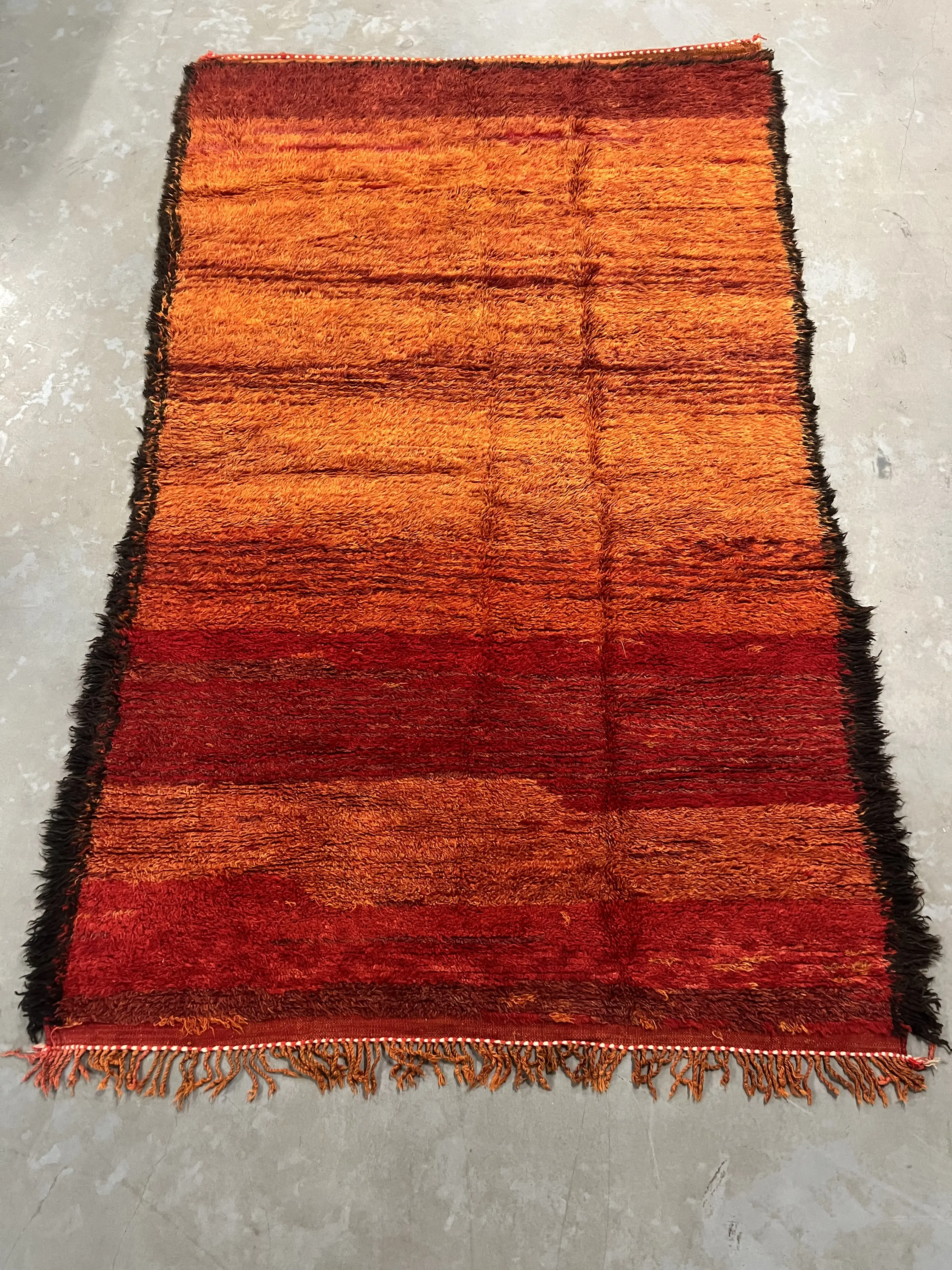 Vintage Marmoucha Rug 270 x 162 - Moroccan Beni Ouarain rug