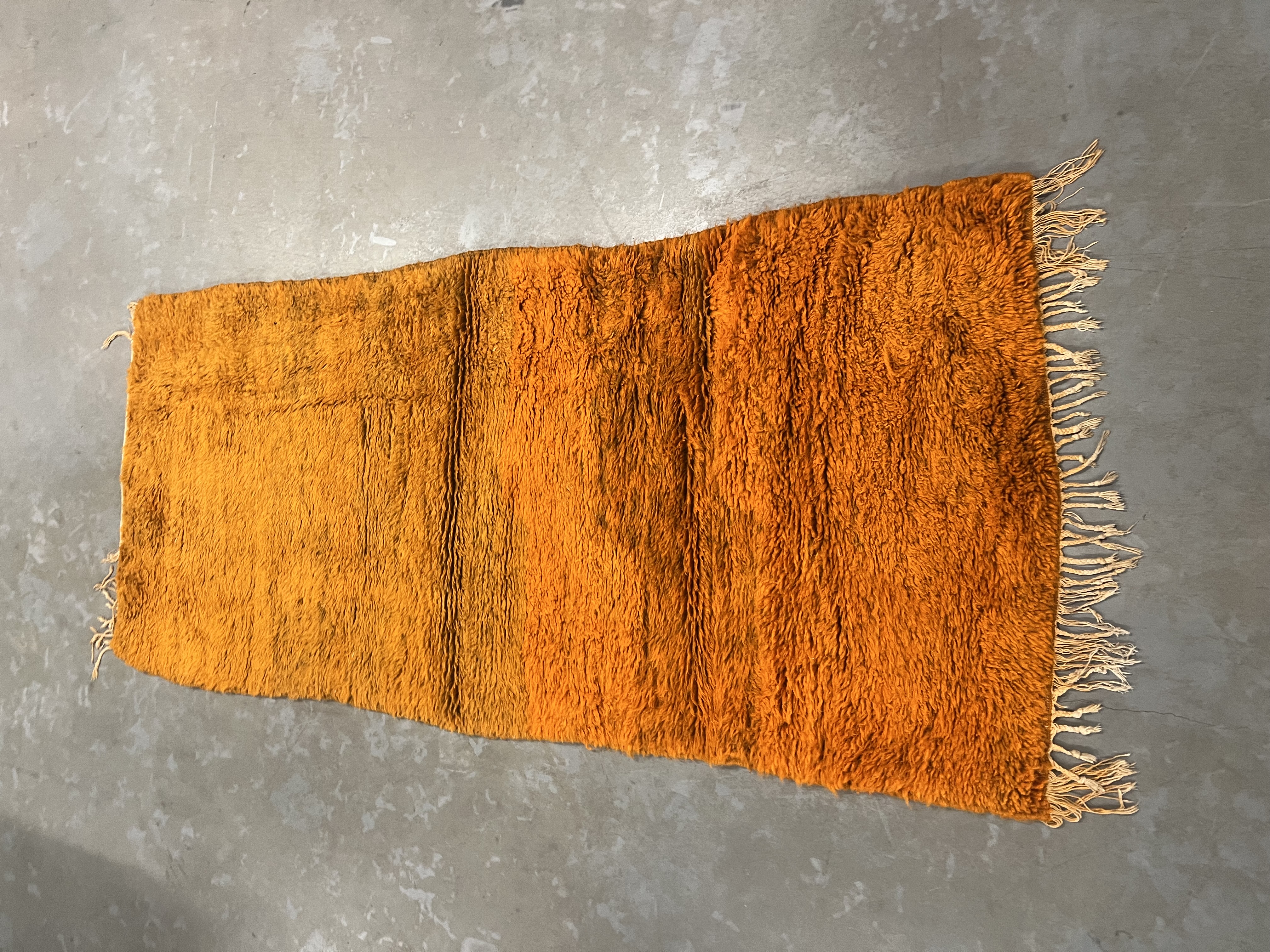 Vintage Boujaad Runner 234 x 110 - Moroccan Beni Ouarain rug