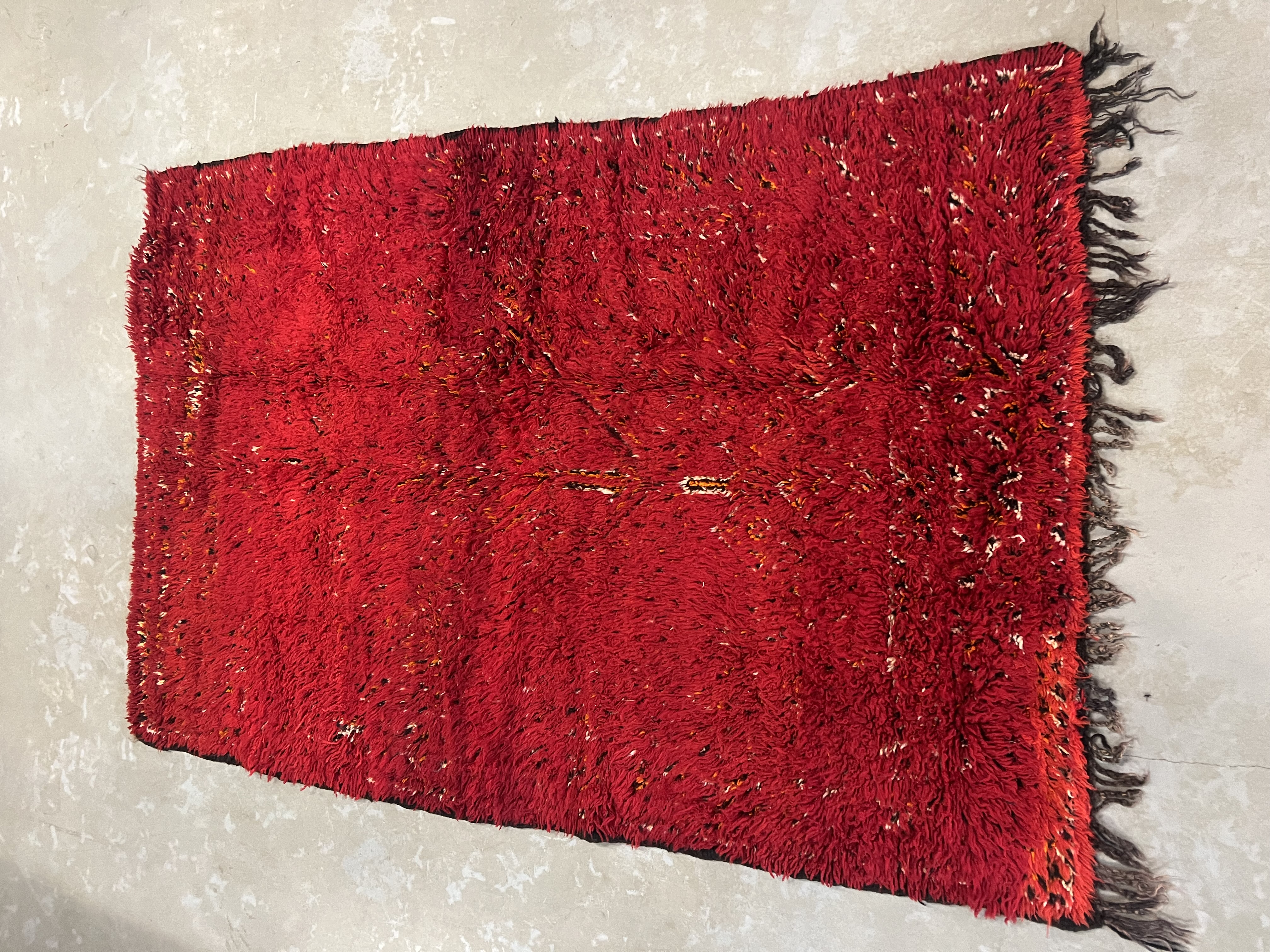 Vintage Zayane Rug 218 x 145 - Moroccan Beni Ouarain rug