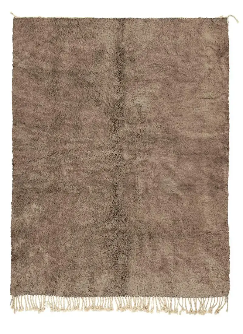 Nayla Natural Wool - Moroccan Beni Ouarain rug