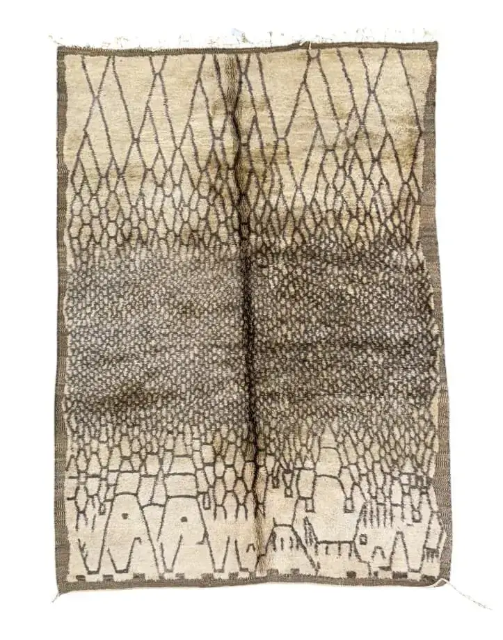 Arachné - Moroccan Beni Ouarain rug